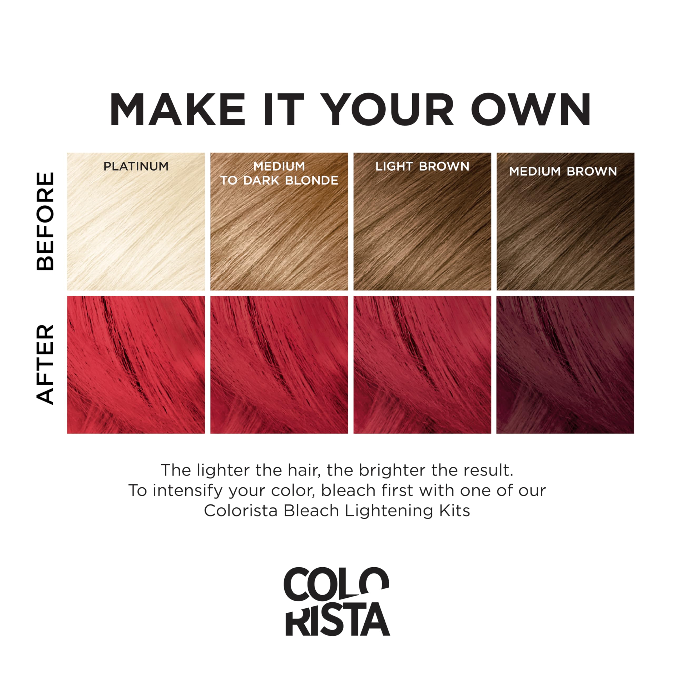 Foto 4 pulgar | Tinte De Pelo L'oreal Paris Colorista Semi Permanente Rojo Brillante - Venta Internacional.