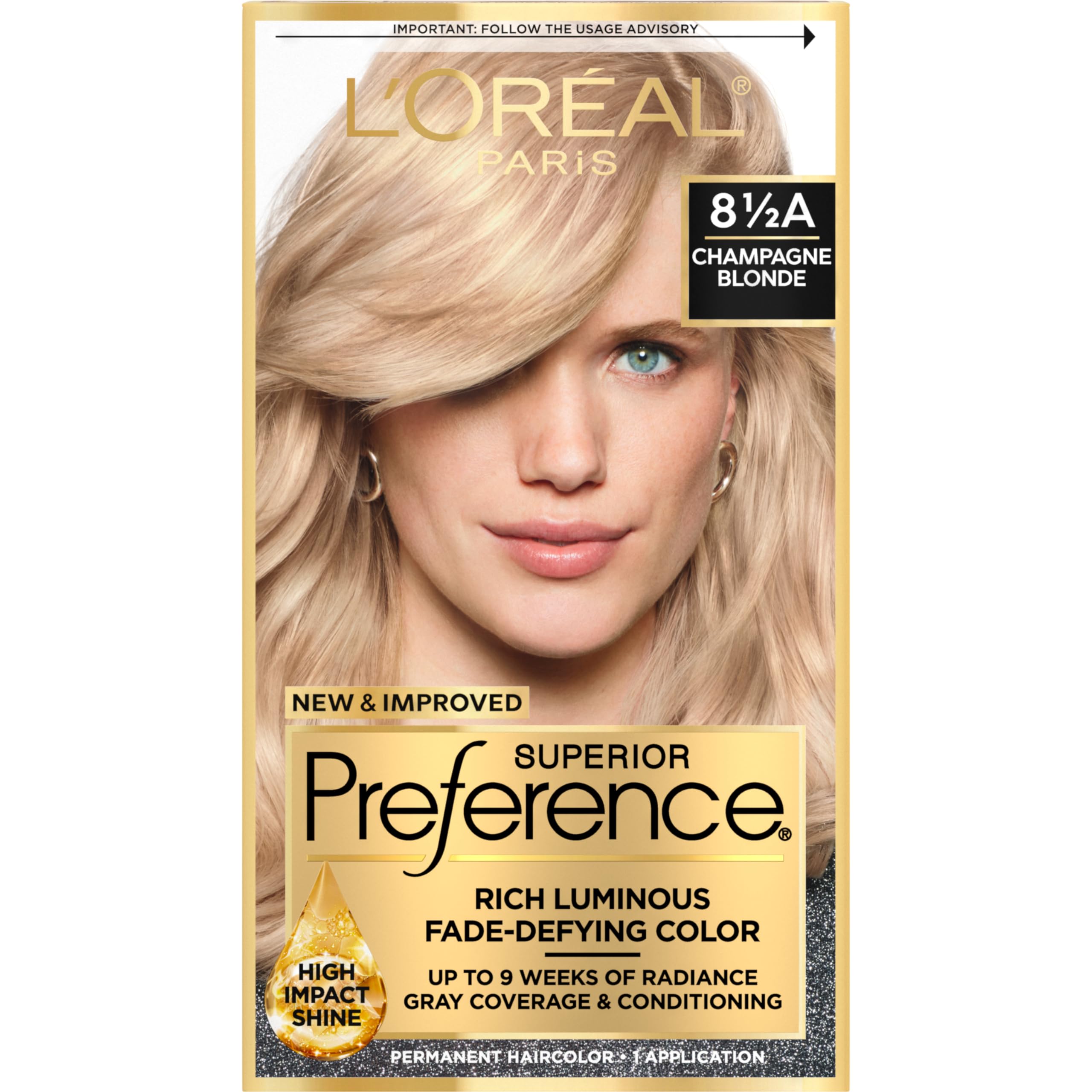 Tinte Para El Cabello L'oreal Paris Superior Preference 8.5 A Champagne - Venta Internacional.