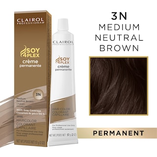 Foto 2 | Tinte Para El Cabello Clairol Professional Permanent Crème 3n Med Neutral - Venta Internacional.