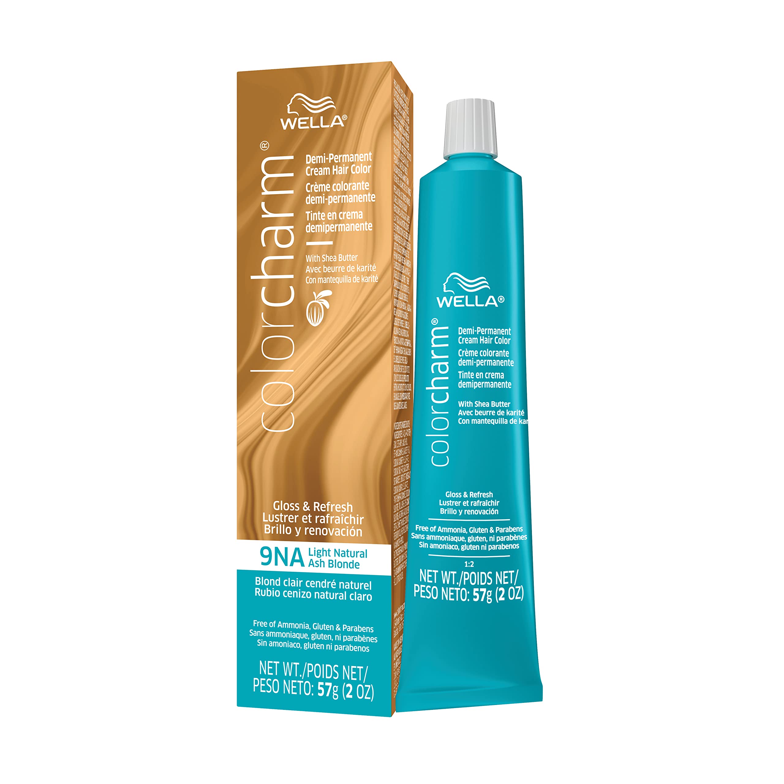 Foto 1 | Brillo De Pelo Wella Color Charm Demi Permanent 9na Rubio Cenizo Claro - Venta Internacional.