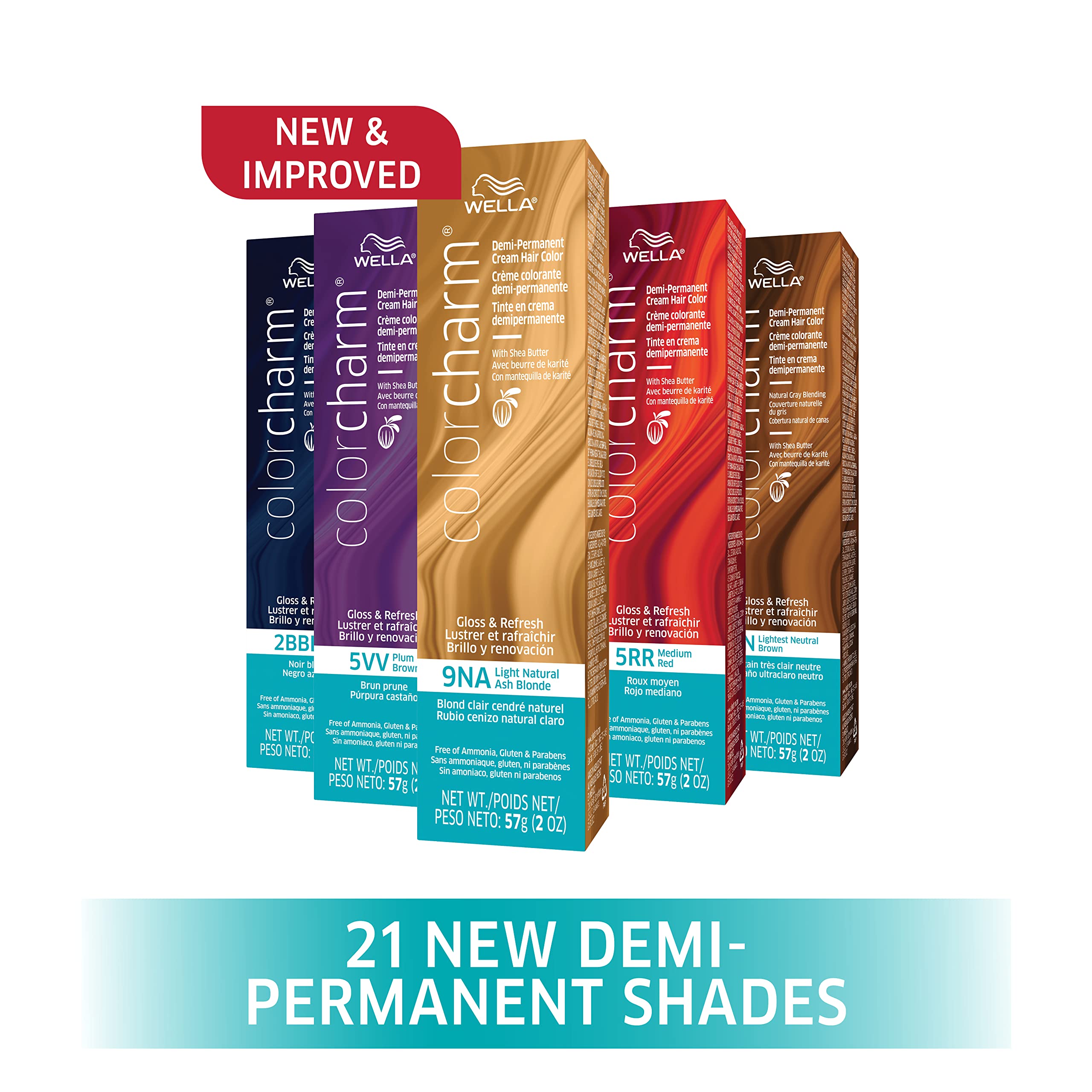 Foto 6 | Brillo De Pelo Wella Color Charm Demi Permanent 9na Rubio Cenizo Claro - Venta Internacional.