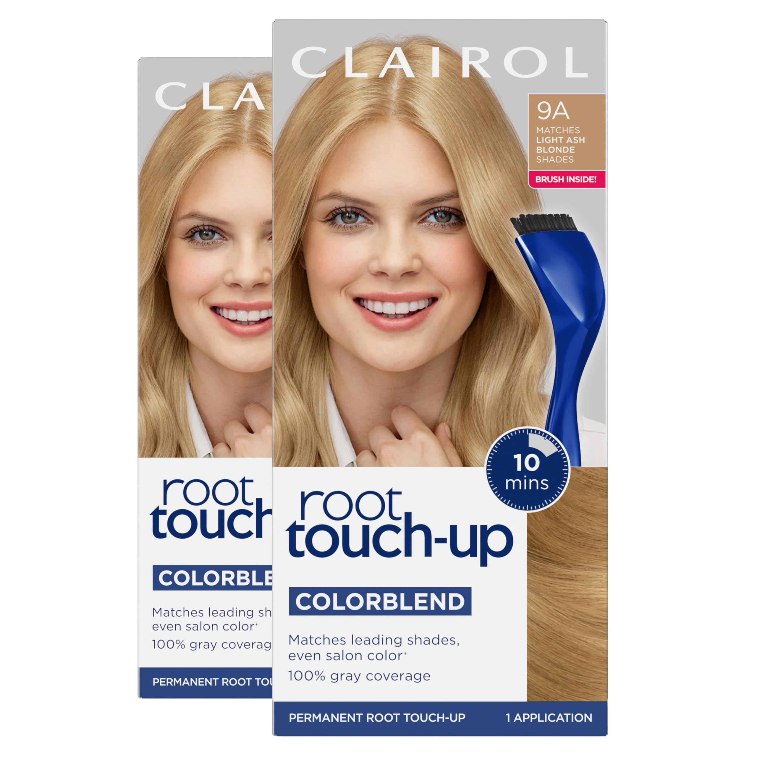 Foto 2 pulgar | Tinte Para El Cabello Clairol Root Touch-up Nice'n Easy 9a Rubio Ceniza Claro - Venta Internacional.