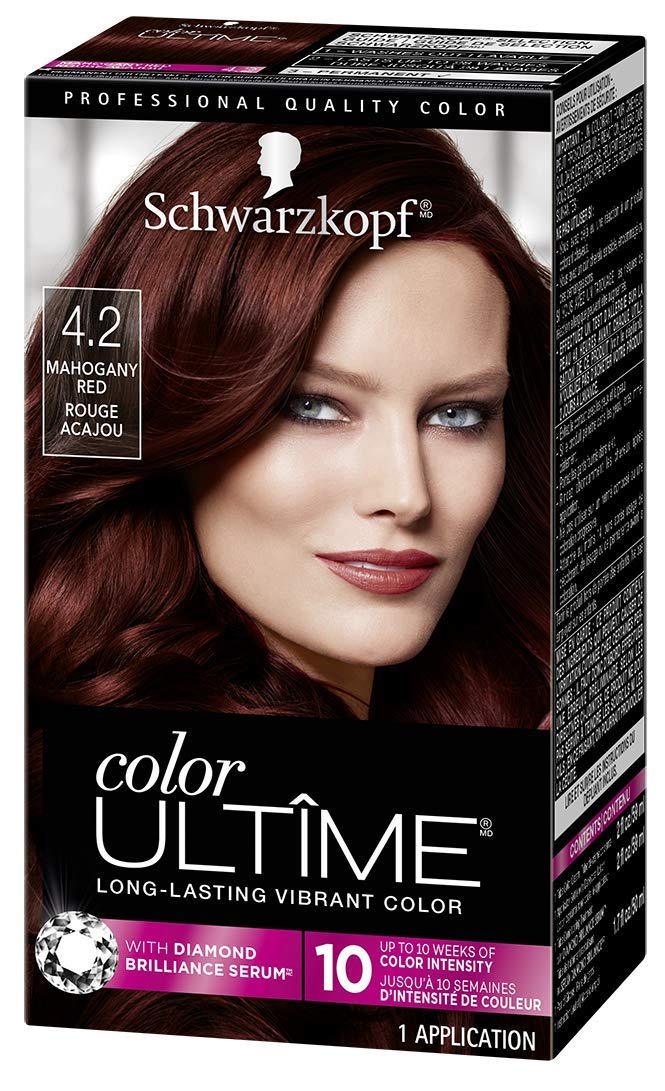 Foto 2 pulgar | Tinte Para El Cabello Schwarzkopf Color Ultime 4.2 Rojo Caoba - Venta Internacional.