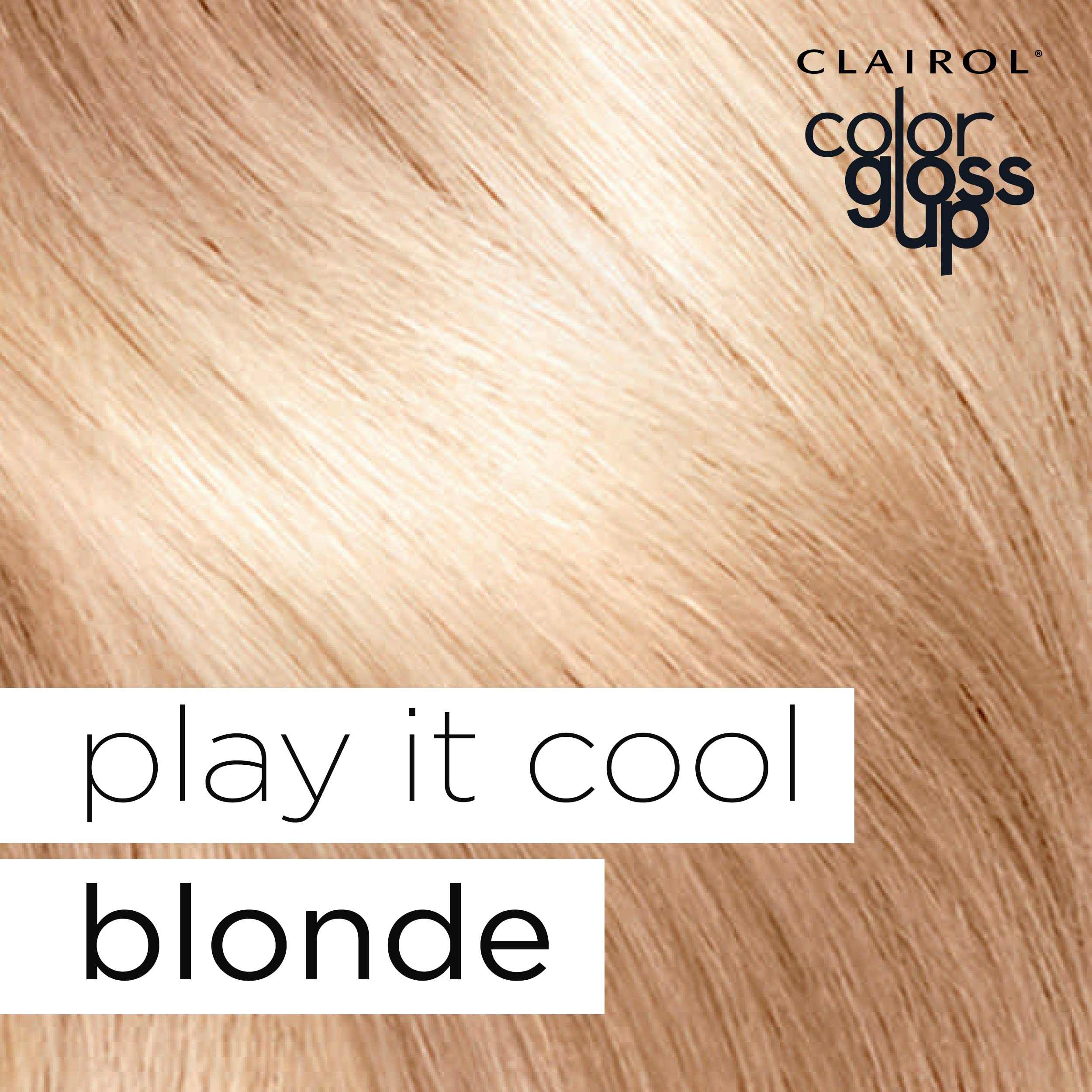 Foto 7 pulgar | Tinte Para El Cabello Clairol Color Gloss Up Play It Cool Blonde, Paquete 1 - Venta Internacional.