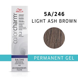 Foto 2 | Gel Permanente Color Charm De Wella, Color Marrón Ceniza Claro, 5a - Venta Internacional.