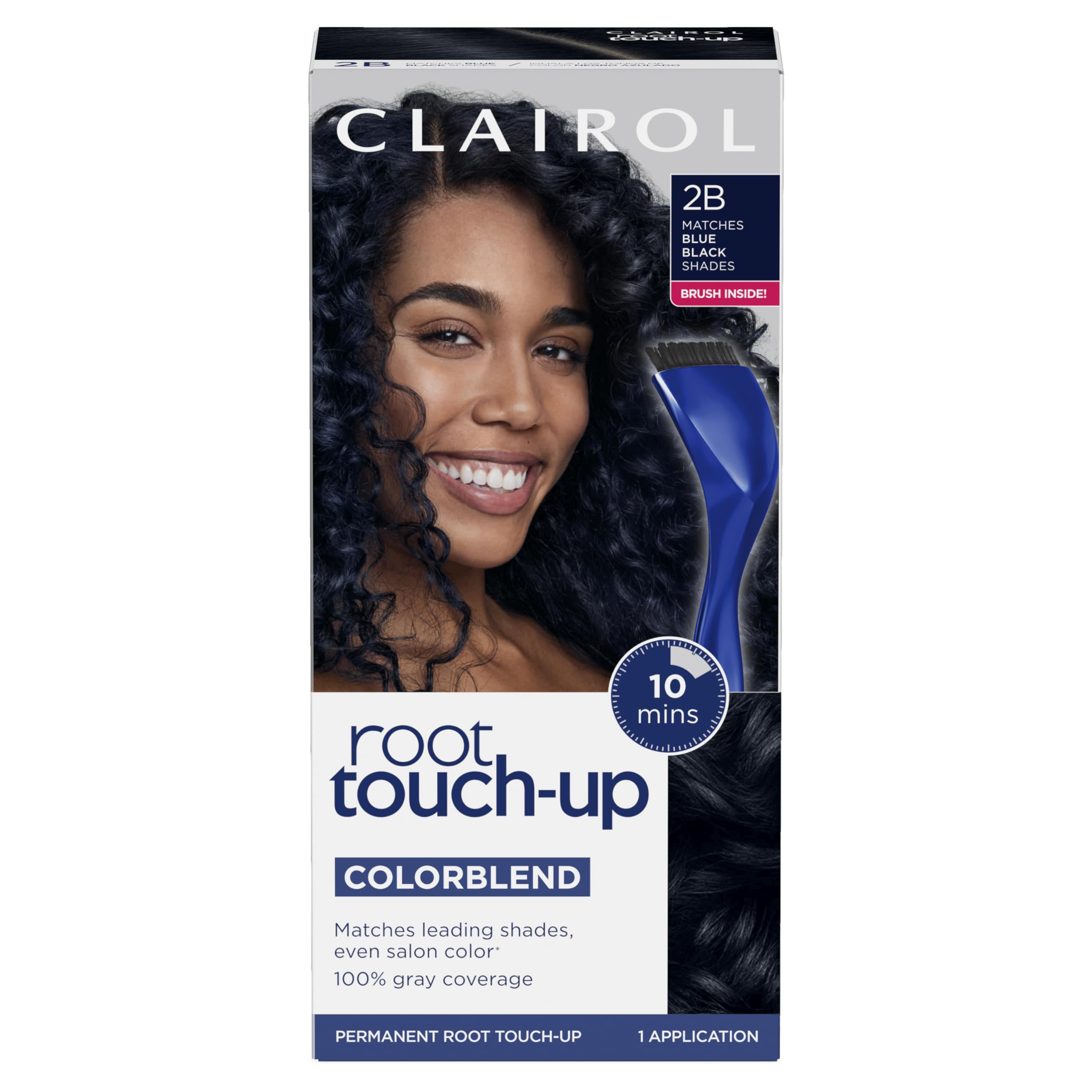 Foto 2 pulgar | Tinte Para El Cabello Clairol Root Touch-up Nice'n Easy 2b Blue Black - Venta Internacional.