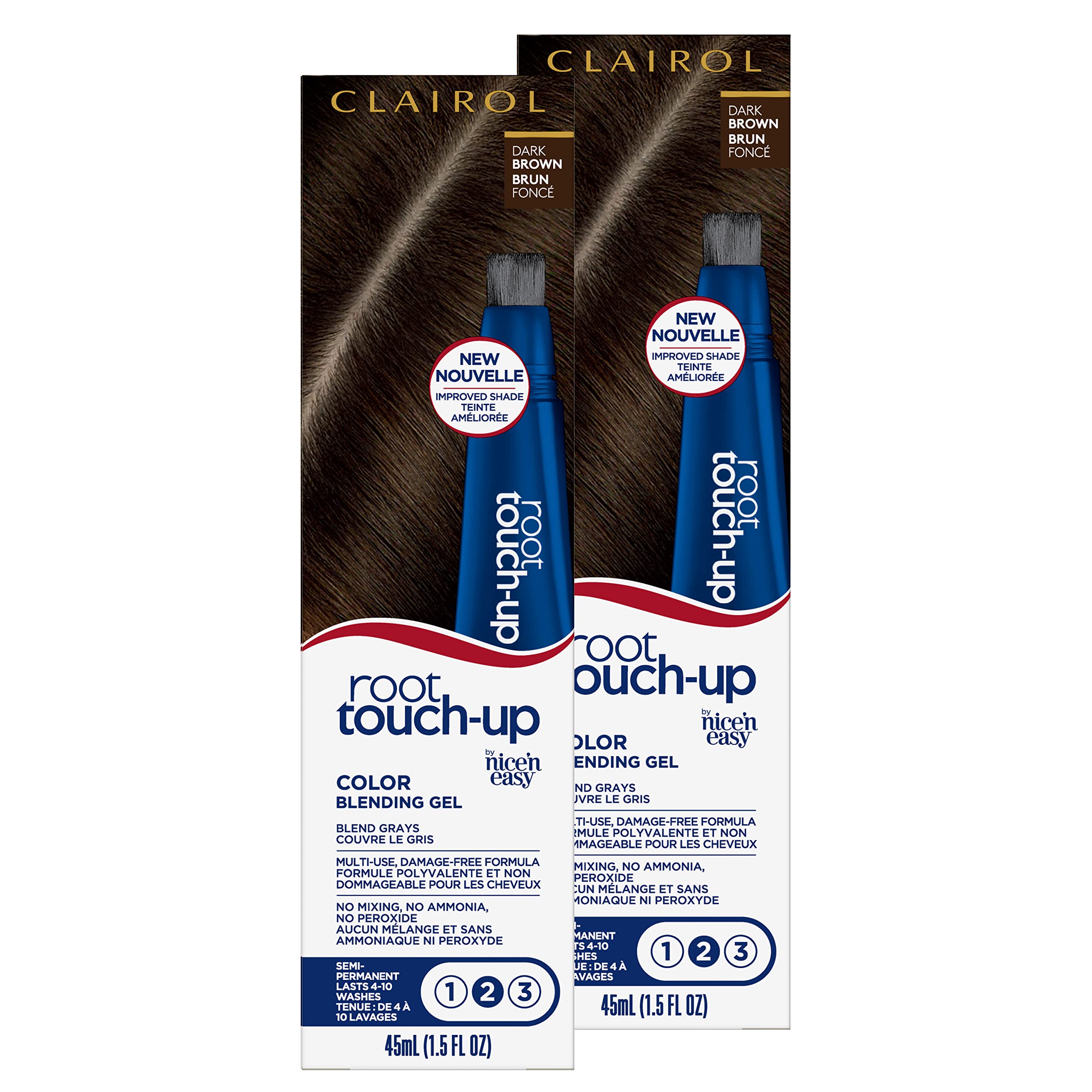 Foto 2 pulgar | Gel Mezclador De Tintes Para Cabello Clairol Root Touch-up Dark Brown X2 - Venta Internacional.
