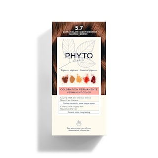 Foto 1 | Tinte De Cabello Phyto Phytocolor Permanent 5.7 Castaño Claro - Venta Internacional.
