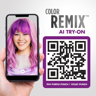 Foto 6 | Tinte De Pelo Got2b Color Remix Semipermanente 094 Purple Punch - Venta Internacional.