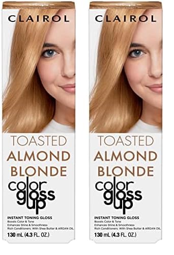 Foto 2 pulgar | Tinte Para El Cabello Clairol Color Gloss Up Toasted Almond Blonde X2 - Venta Internacional.