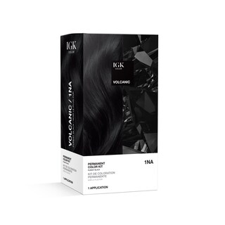 Foto 1 | Kit De Coloración Para El Cabello Igk Volcanic Purest Black 1na 140 Ml Vegan - Venta Internacional.