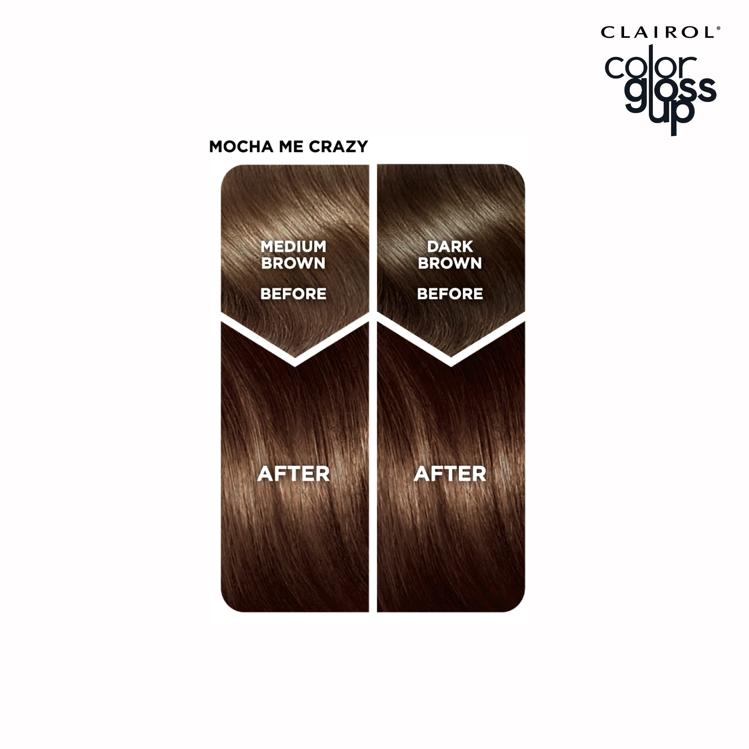 Foto 6 pulgar | Tinte Para El Cabello Clairol Color Gloss Up Mocha Me Crazy, Paquete De 1 - Venta Internacional.