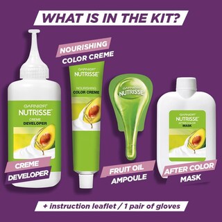 Foto 6 | Tinte Para El Cabello Garnier Nutrisse Ultra Color B3 Golden Brown - Venta Internacional.