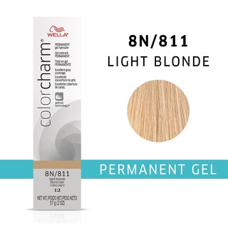 Foto 2 | Color De Cabello Wella Color Charm Gel Permanente 8n Rubio Claro - Venta Internacional.