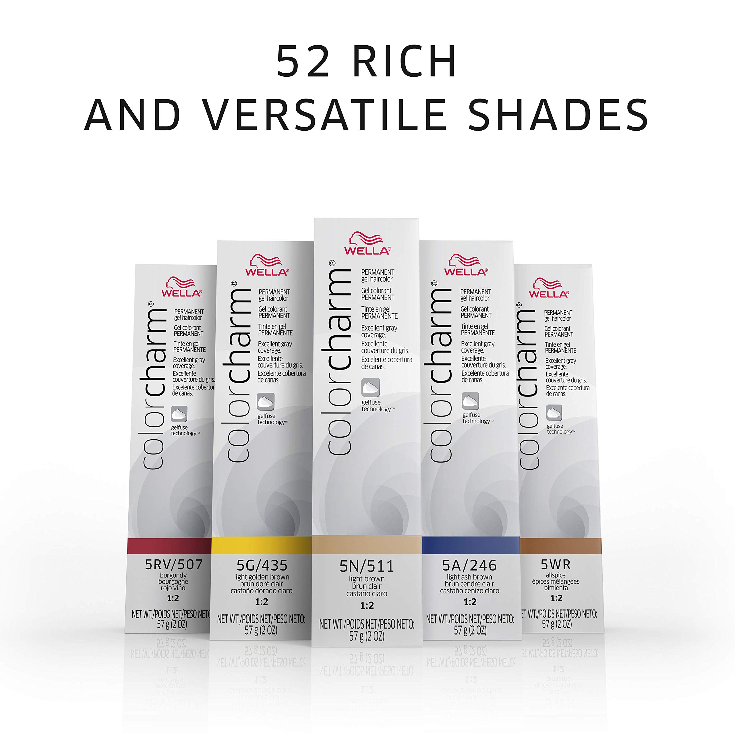 Foto 6 | Color De Cabello Wella Color Charm Gel Permanente 8n Rubio Claro - Venta Internacional.