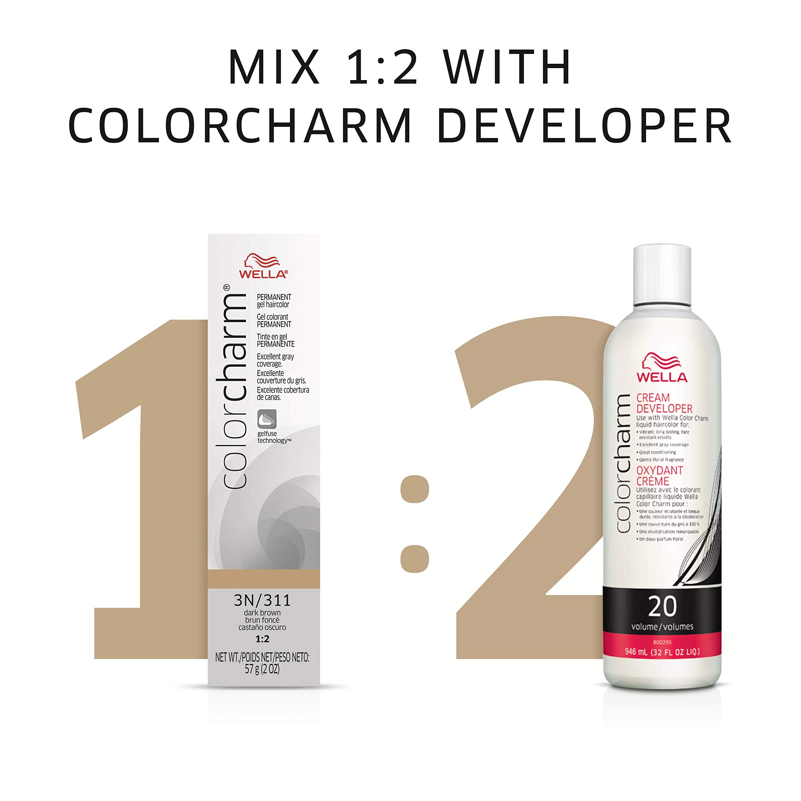 Foto 7 | Color De Cabello Wella Color Charm Gel Permanente 8n Rubio Claro - Venta Internacional.