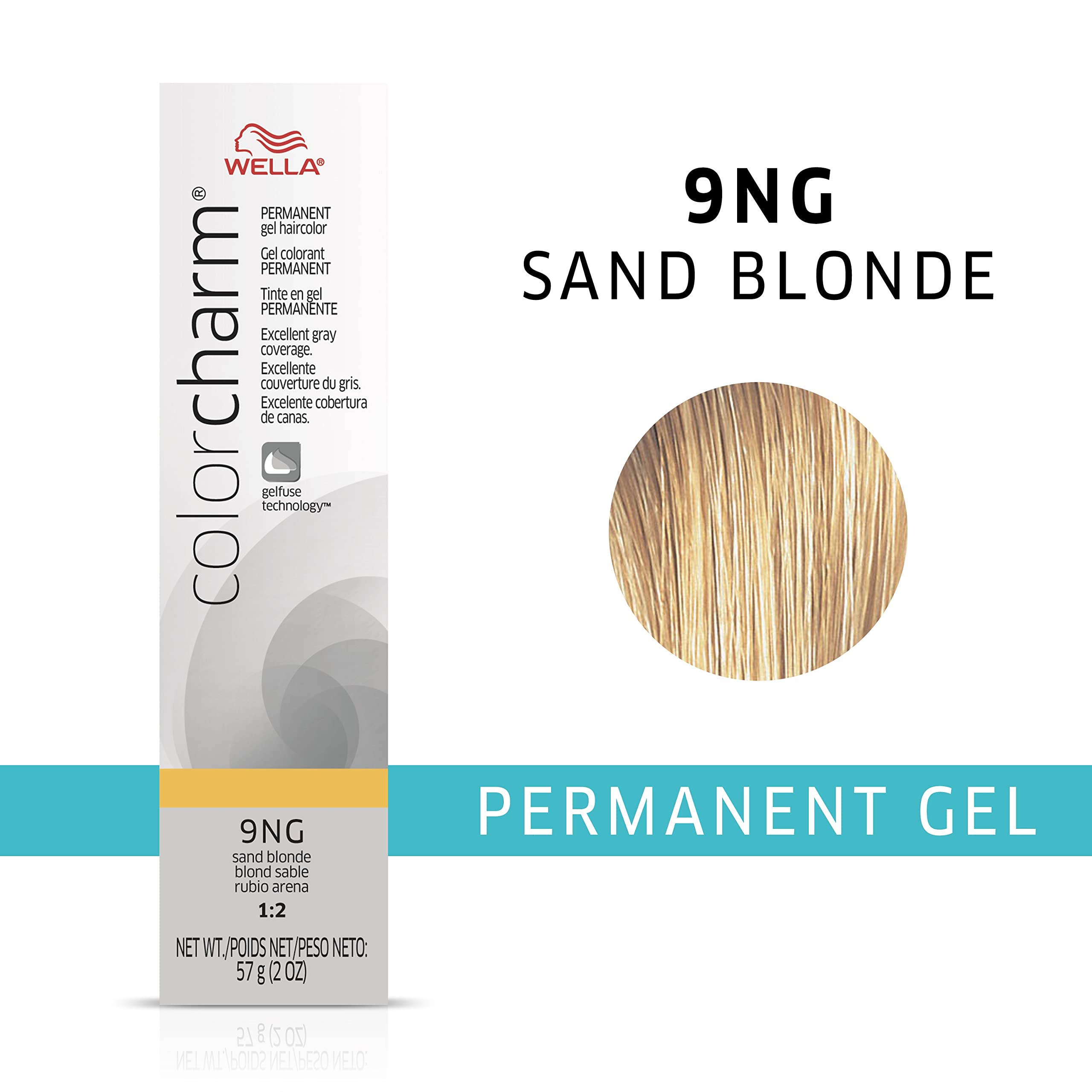 Foto 3 pulgar | Color De Cabello Wella Color Charm Gel Permanente 9ng Sand Blonde - Venta Internacional.