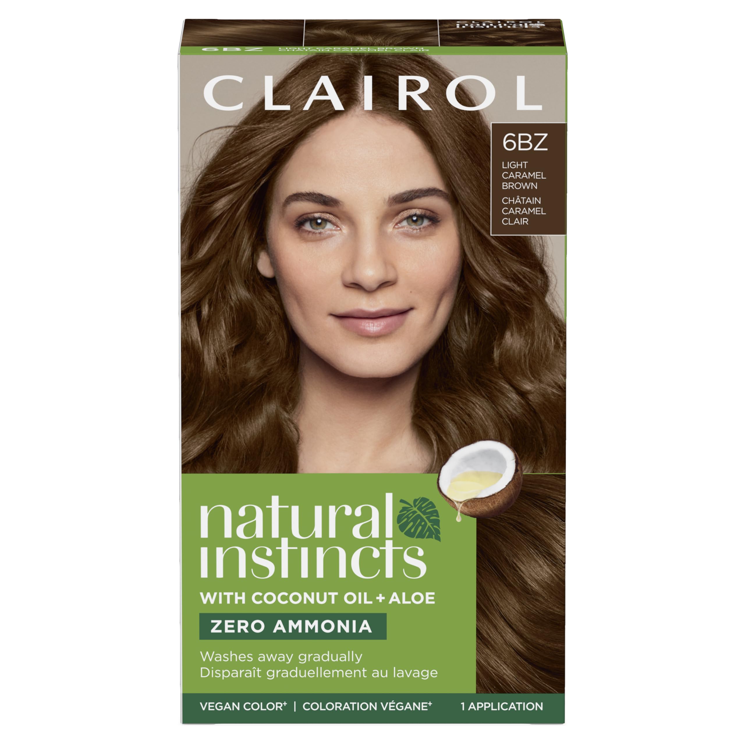 Foto 2 pulgar | Tinte Para El Cabello Clairol Natural Instincts Demi-permanent 6bz Brown - Venta Internacional.