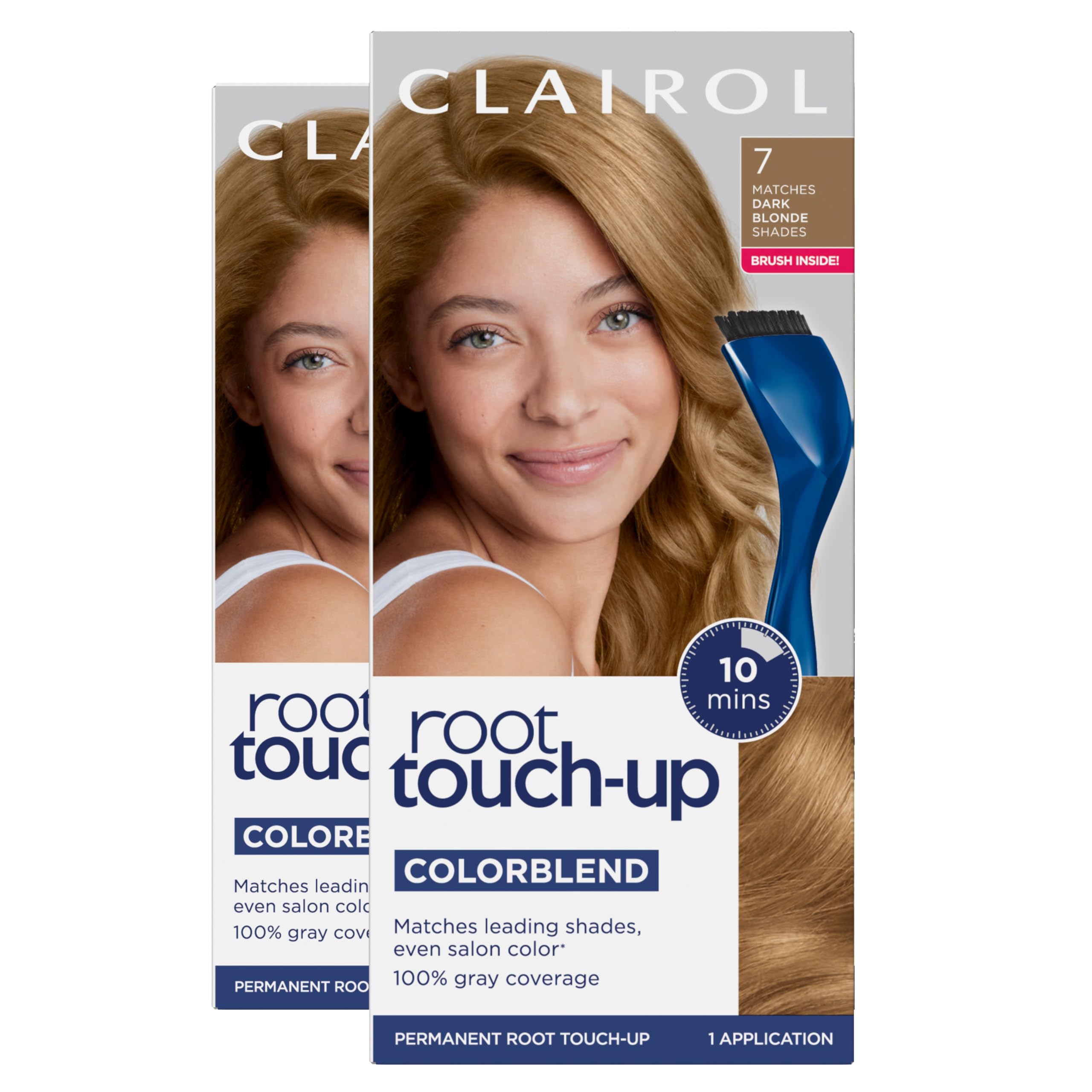Foto 2 pulgar | Tinte De Pelo Clairol Root Touchup Permanent 7 Rubio Oscuro - Venta Internacional.