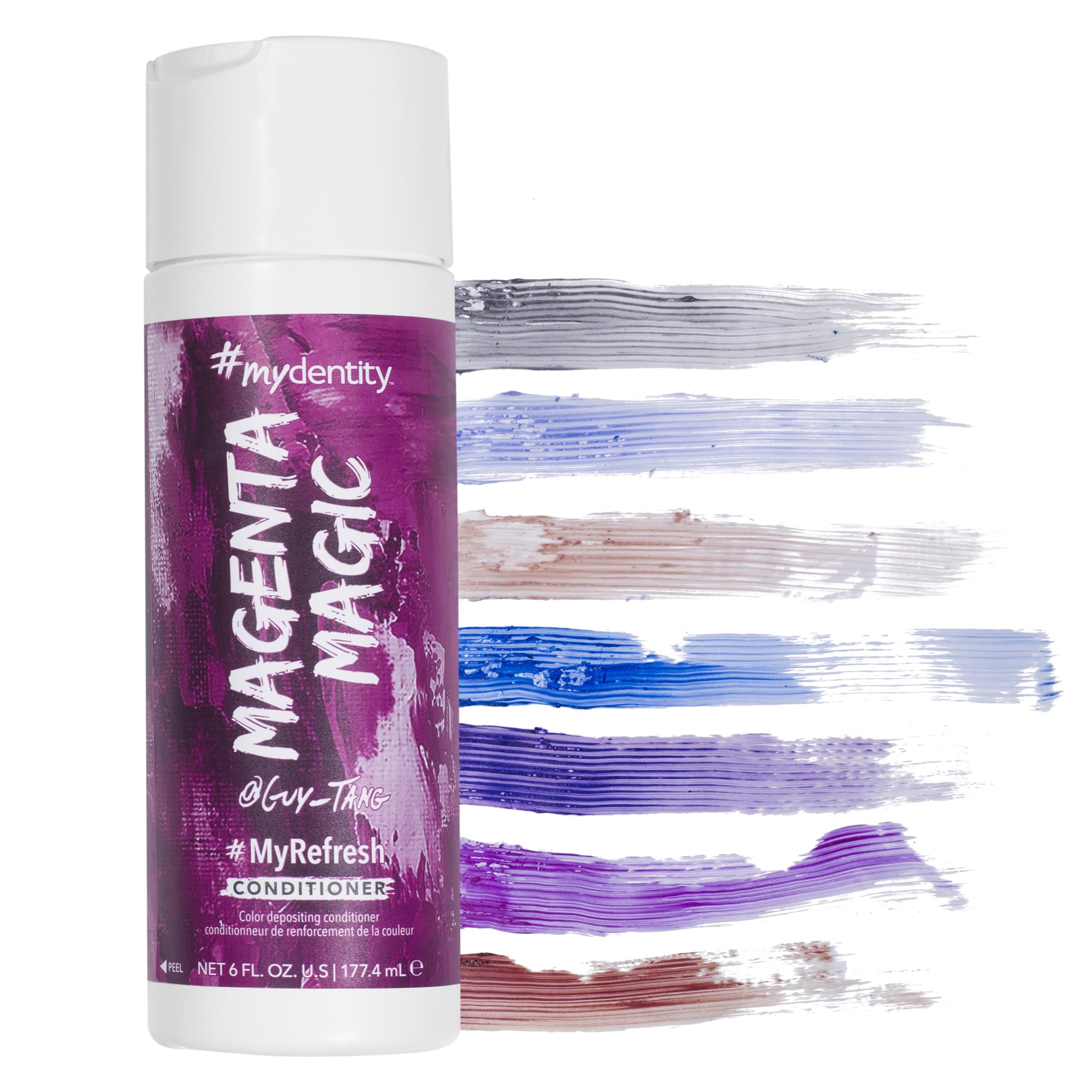 Acondicionador Depositante #mydentity Myrefresh Color Magenta Magic - Venta Internacional.