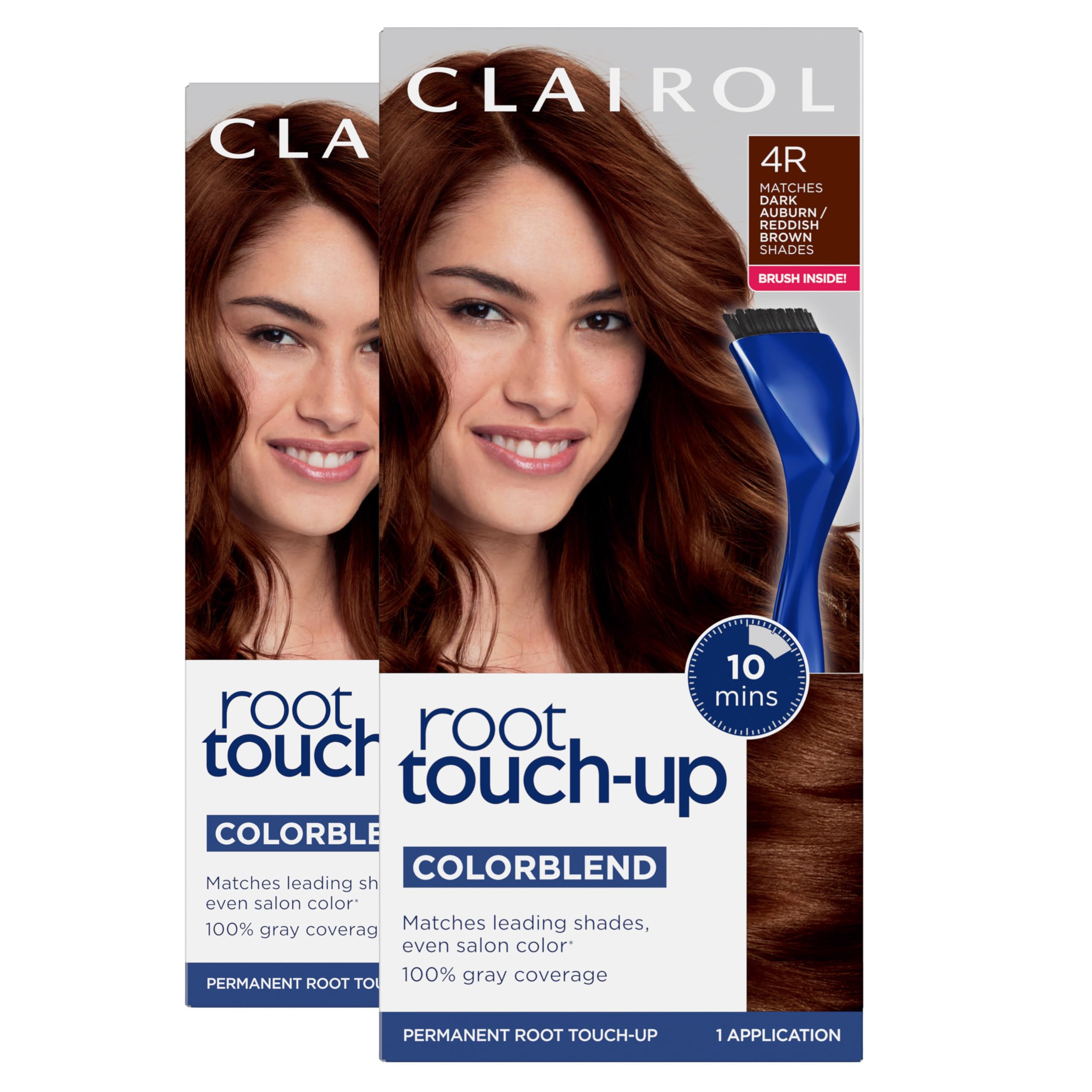 Tinte Para El Cabello Clairol Root Touch-up Nice'n Easy 4r Dark Auburn X2 - Venta Internacional.