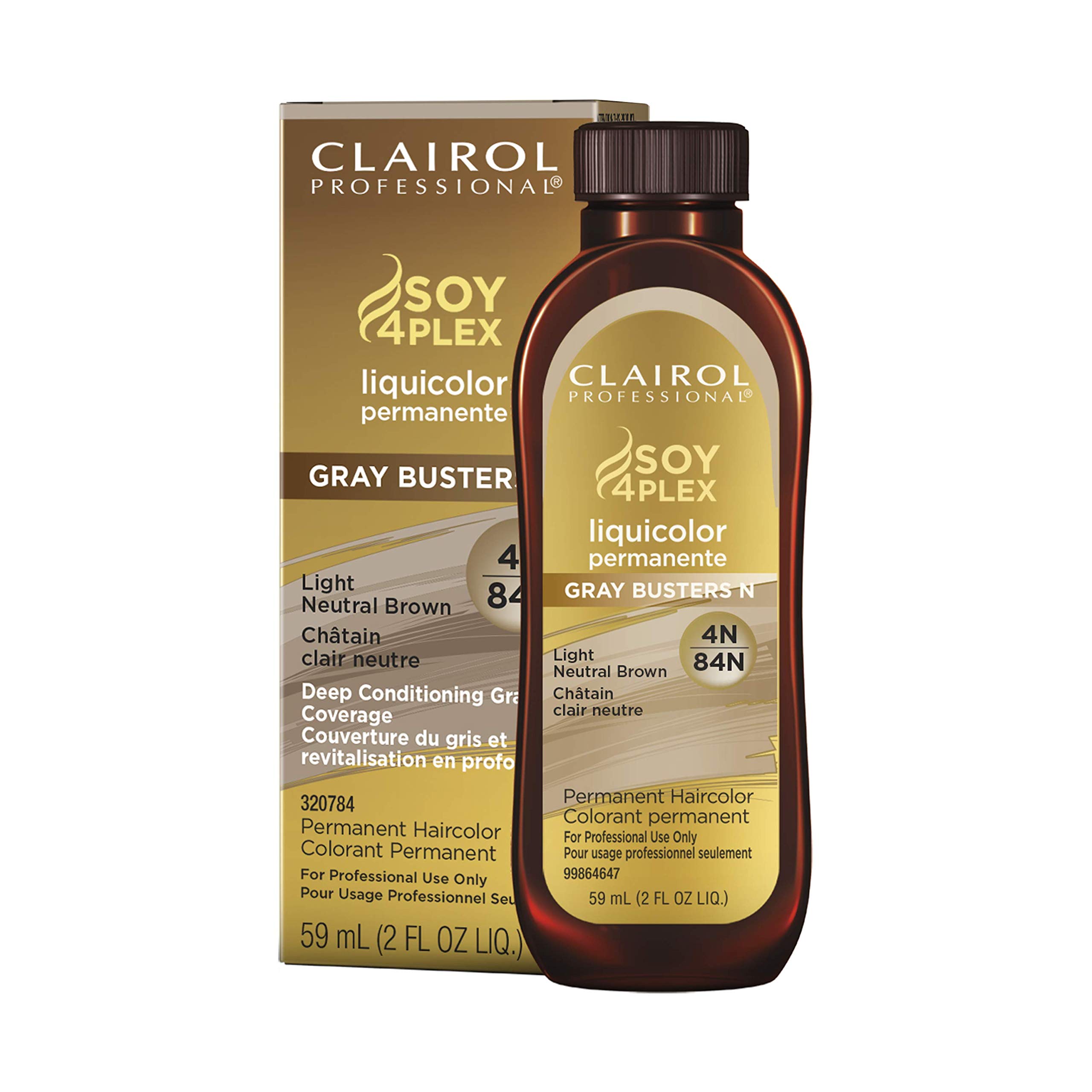 Foto 2 pulgar | Tinte De Pelo Clairol Professional Liquicolor 4n Light Neutral - Venta Internacional.