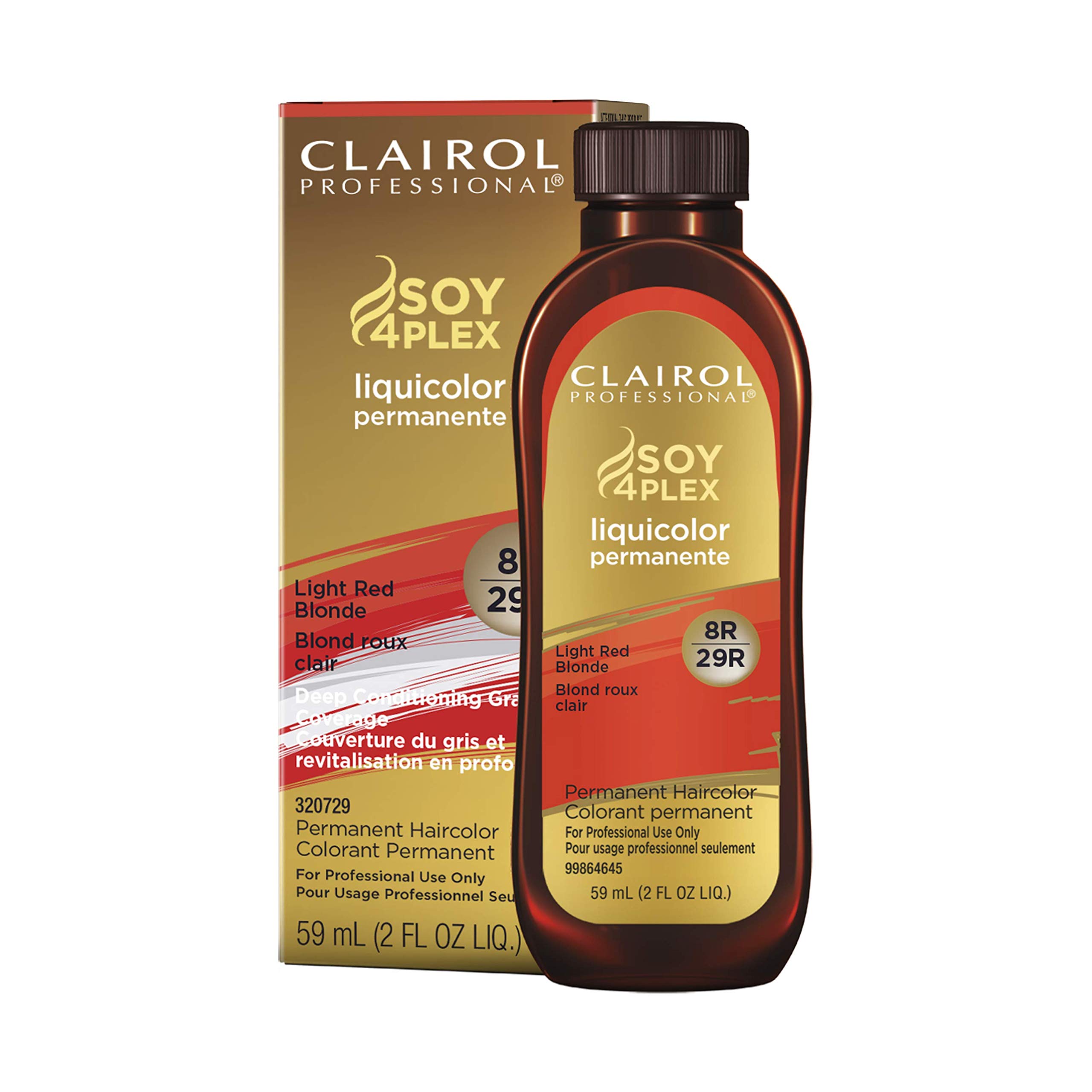 Tinte De Pelo Clairol Professional Liquicolor 8r Rubio Rojo Claro - Venta Internacional.