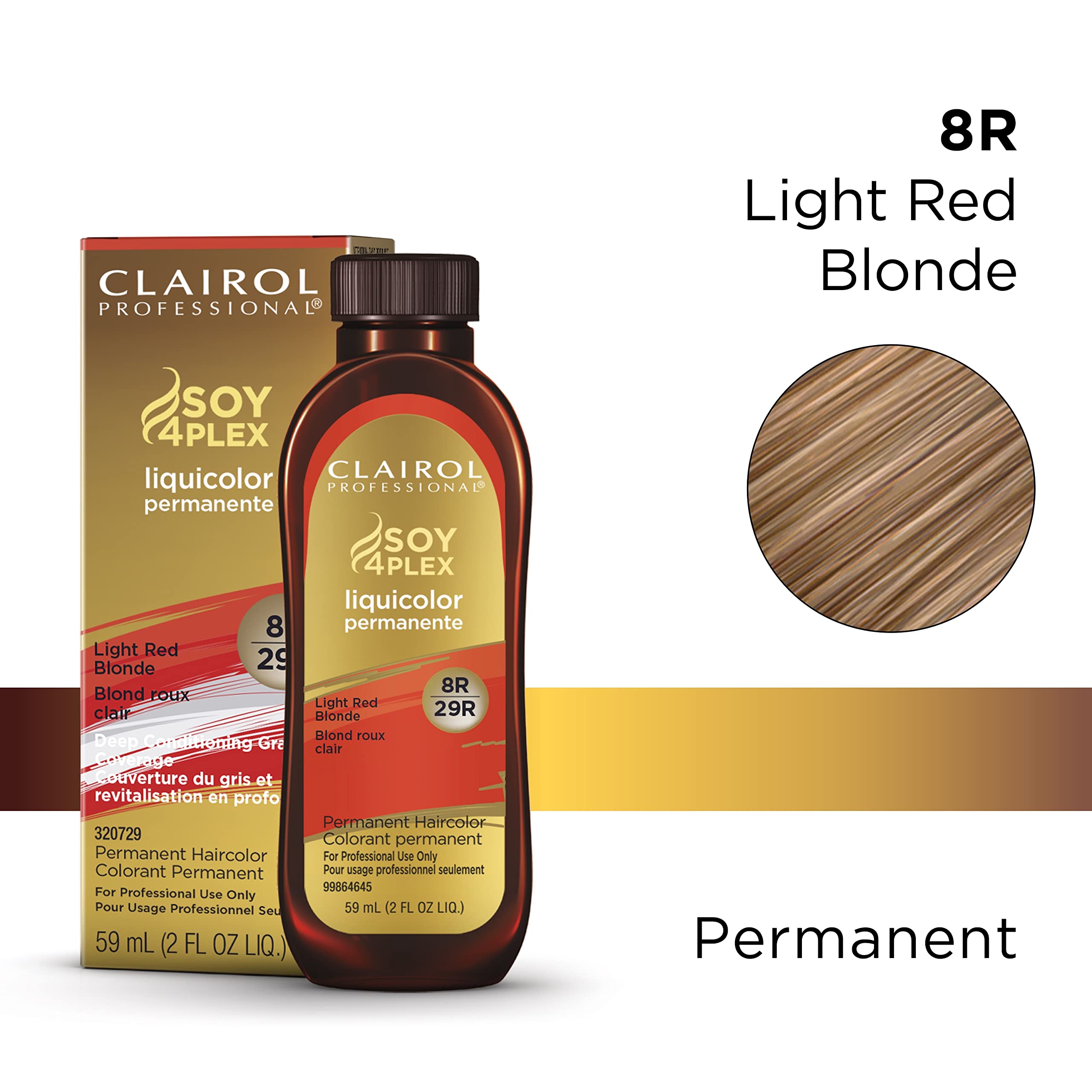 Foto 2 | Tinte De Pelo Clairol Professional Liquicolor 8r Rubio Rojo Claro - Venta Internacional.