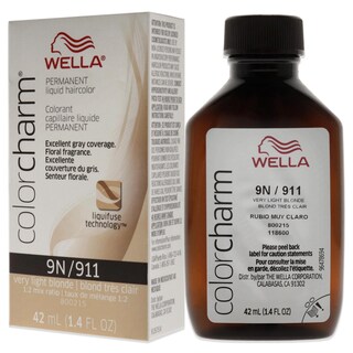 Foto 4 | Tinte De Pelo Wella Color Charm Permanent 9n Rubio Muy Claro - Venta Internacional.