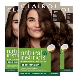 Foto 1 | Tinte Para El Cabello Clairol Natural Instincts Demi-permanent 4w Brown - Venta Internacional.