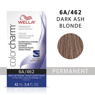 Foto 2 | Tinte De Pelo Wella Color Charm Permanent 6a, Rubio Ceniza Ahumado Oscuro - Venta Internacional.