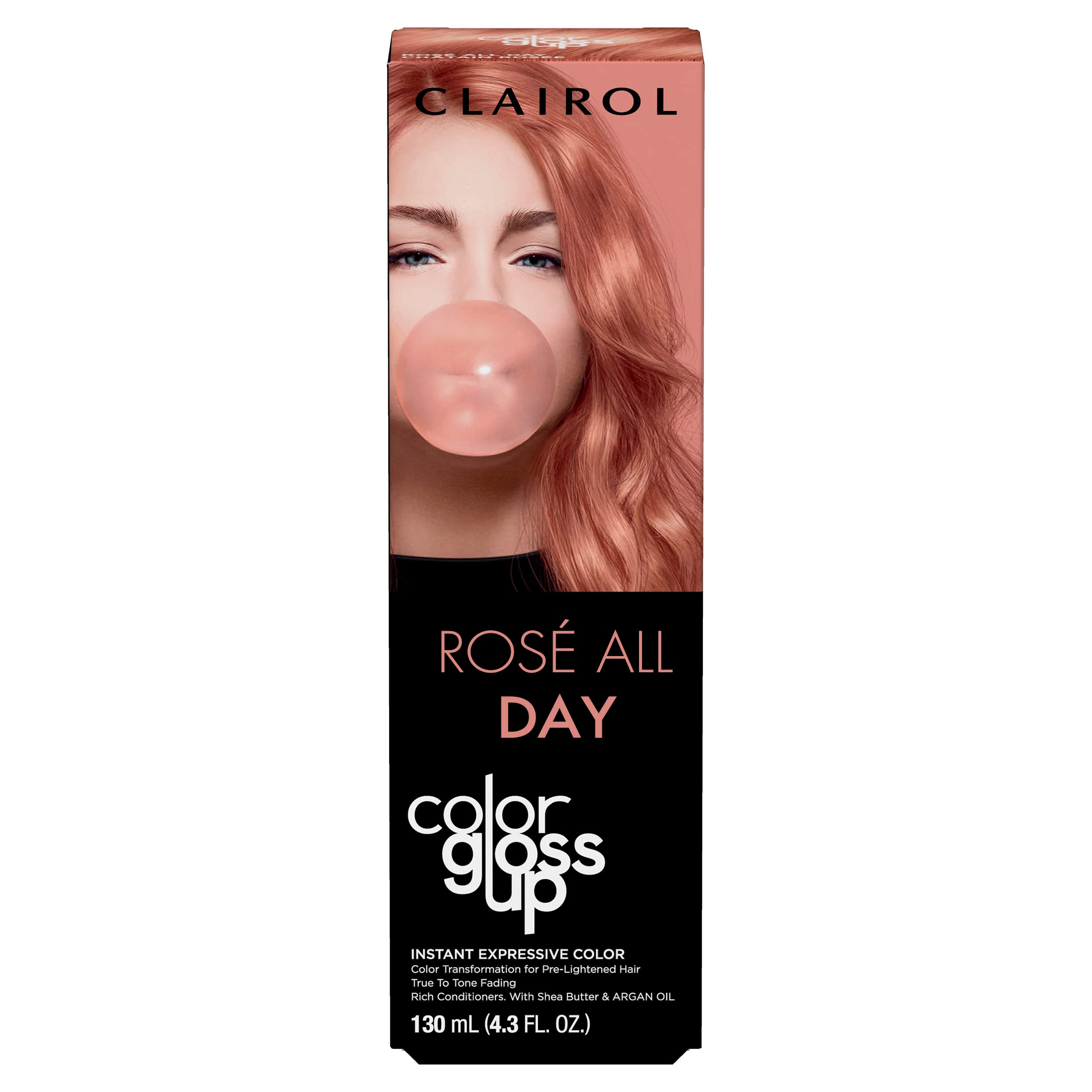 Tinte Para El Cabello Clairol Color Gloss Up Temporary Rosé All Day X1 - Venta Internacional.