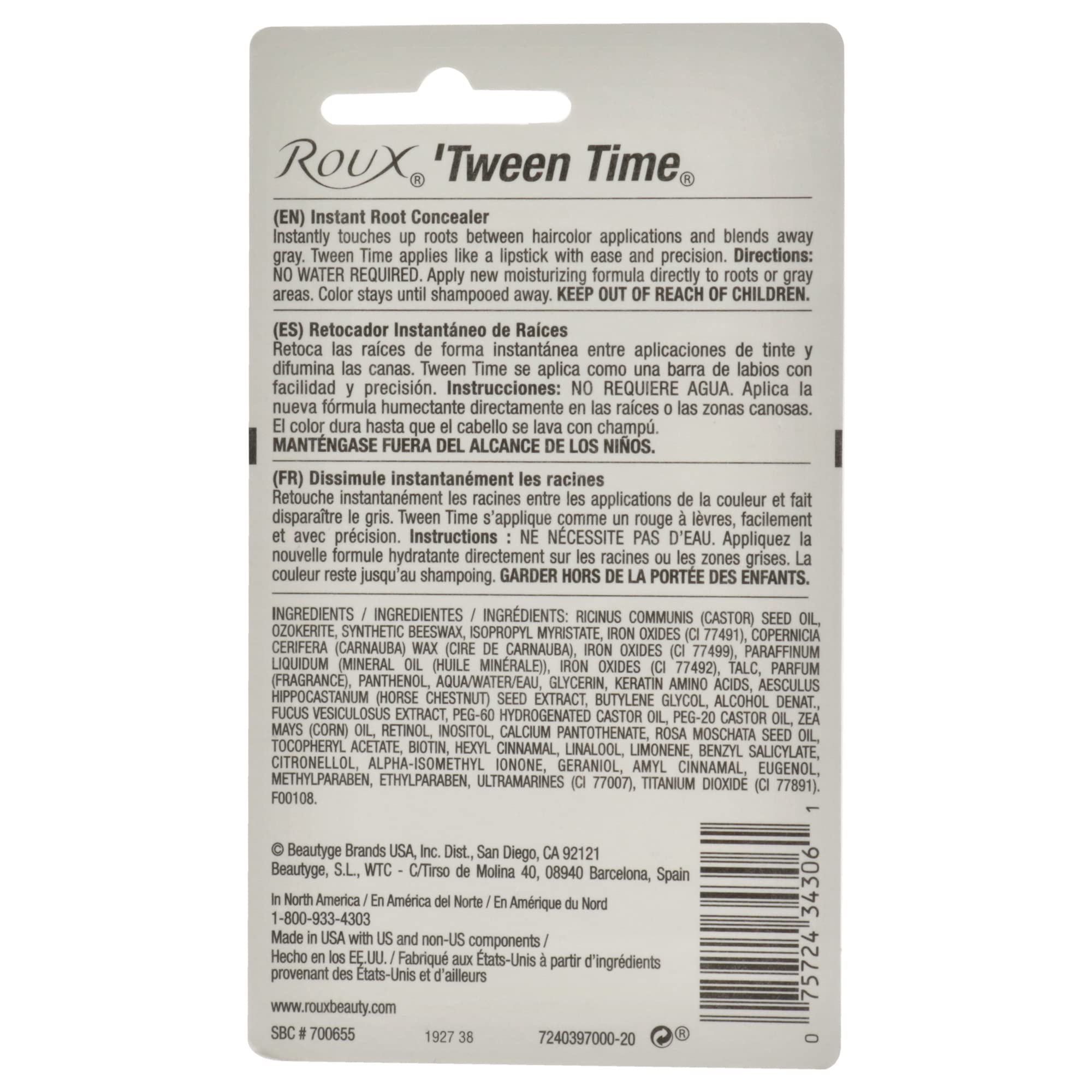 Foto 2 | Corrector En Barra Roux 'tween Time Marrón Medio - Venta Internacional.