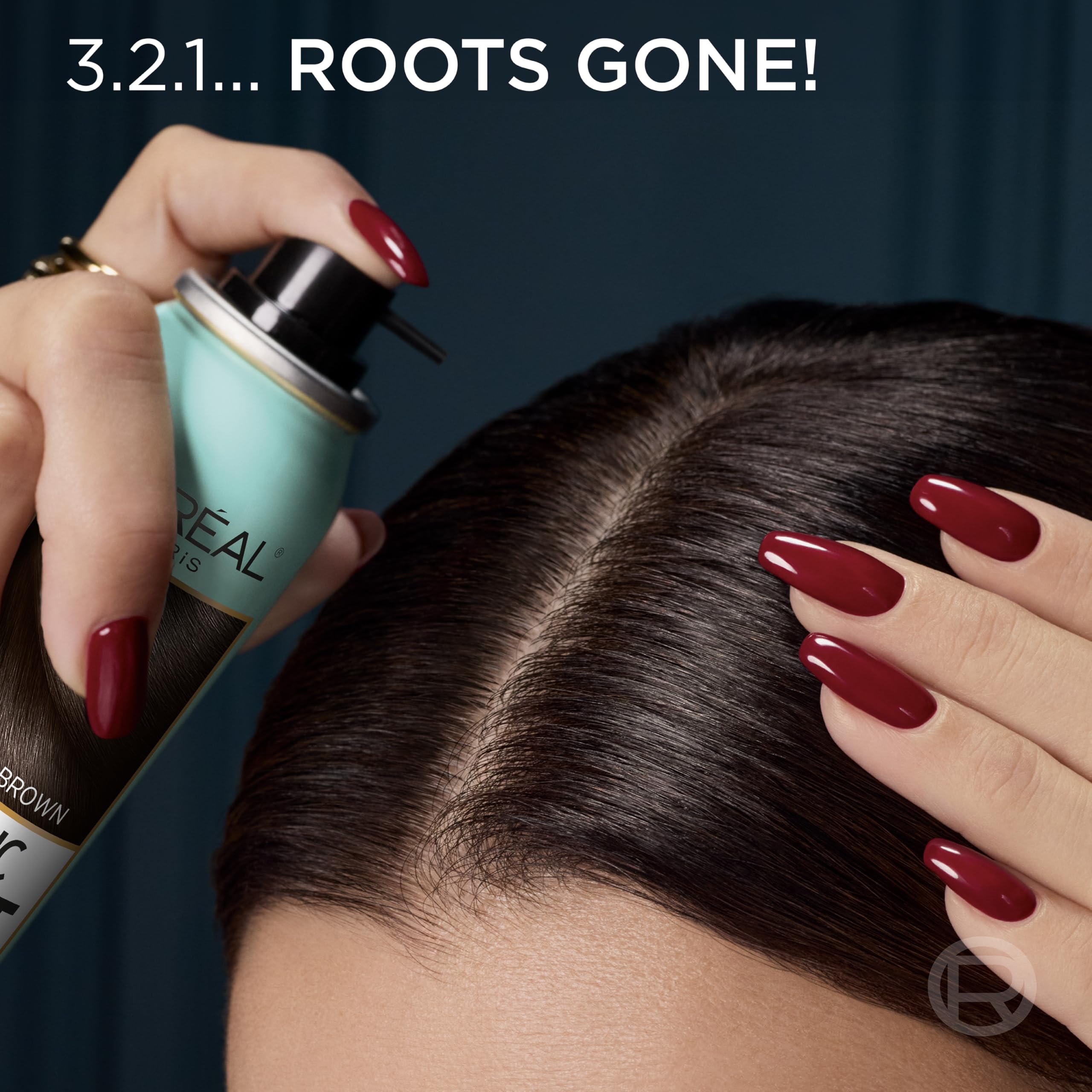 Foto 5 pulgar | Spray Para Teñir El Cabello L'oreal Paris Root Cover Up Dark Brown X2 - Venta Internacional.