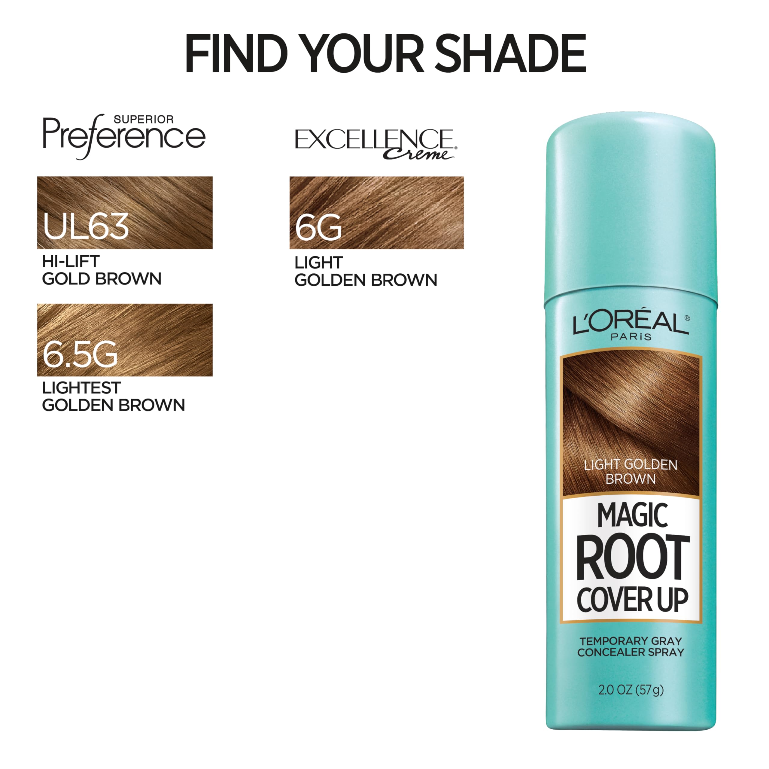 Foto 5 | Spray Para Teñir El Cabello L'oreal Paris Root Cover Up, Marrón Dorado Claro - Venta Internacional.