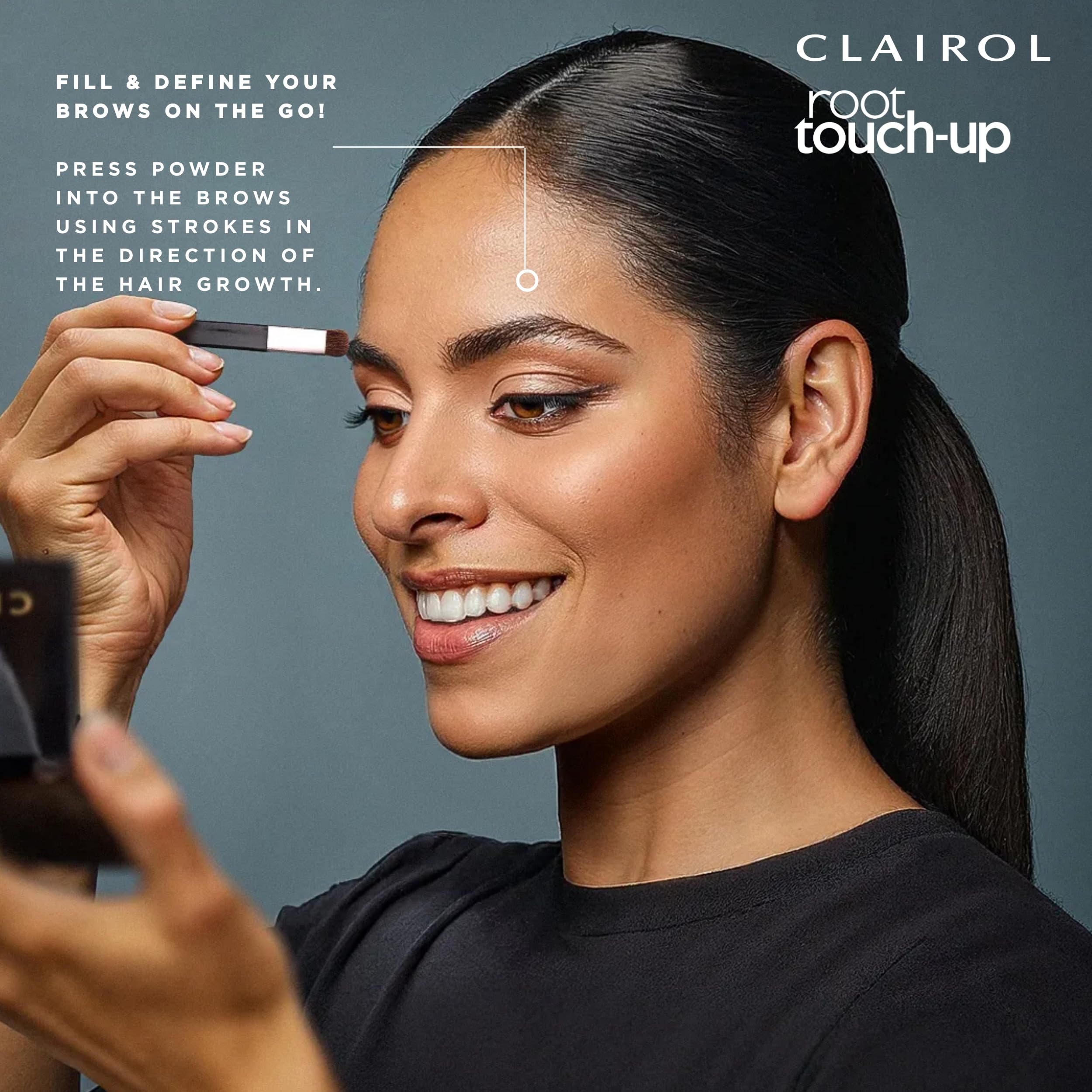 Foto 7 | Polvo Corrector Temporal Root Touch-up Clairol Black - Venta Internacional.