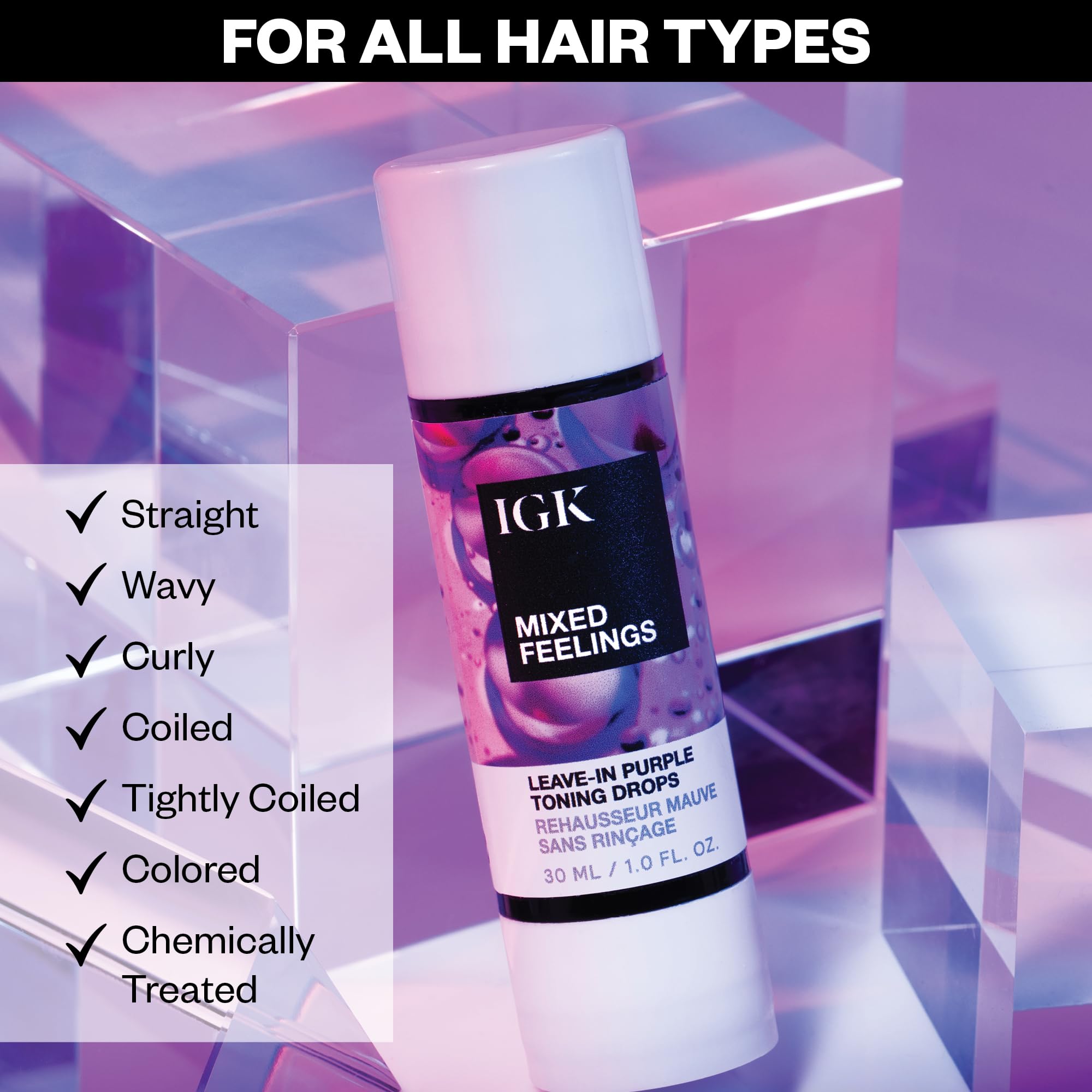 Foto 7 pulgar | Gotas Tonificantes Sin Enjuague Igk Mixed Feelings 30 Ml/30 Ml - Venta Internacional.