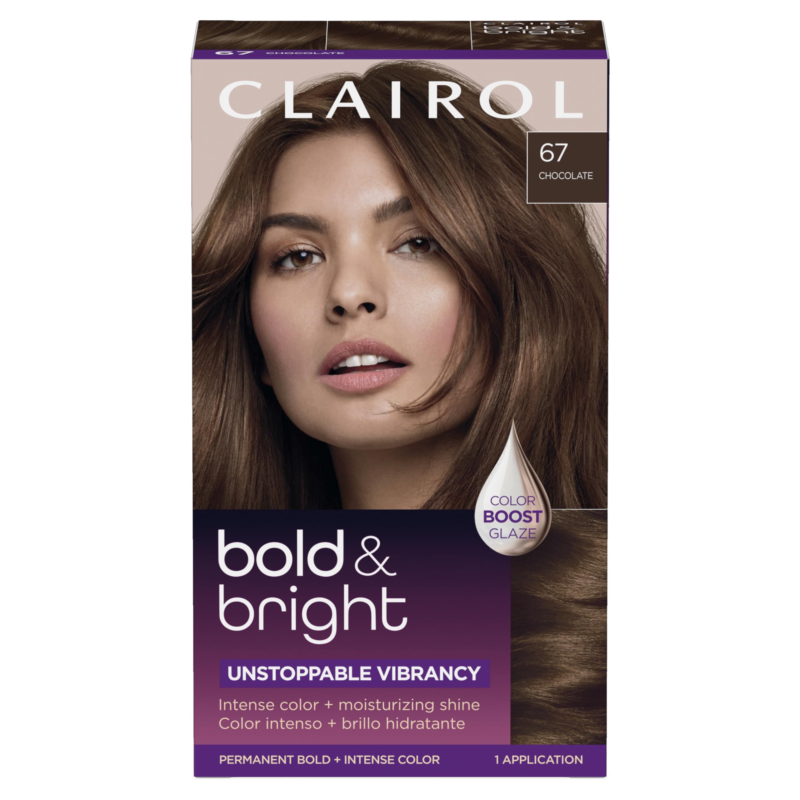 Foto 2 pulgar | Tinte Para El Cabello Clairol Bold & Bright 67 Color Chocolate - Venta Internacional.