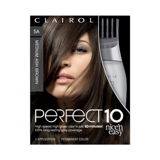 Foto 1 | Tinte Para El Cabello Clairol Nice'n Easy Perfect 10 5a Medium Ash Brown - Venta Internacional.