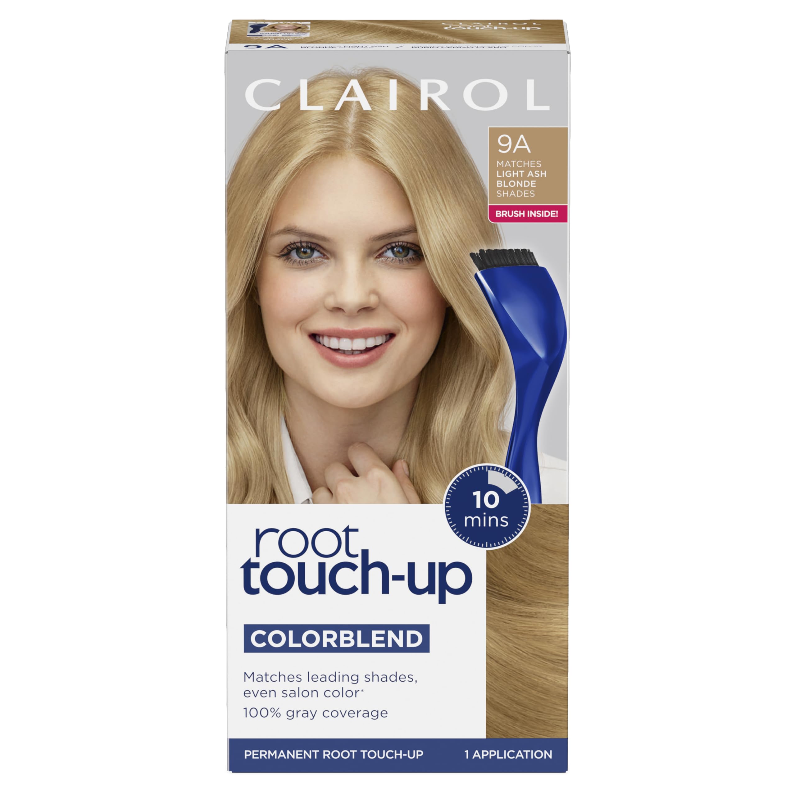 Foto 2 pulgar | Tinte Para El Cabello Clairol Root Touchup Nice'n Easy 9a Rubio Ceniza Claro - Venta Internacional.