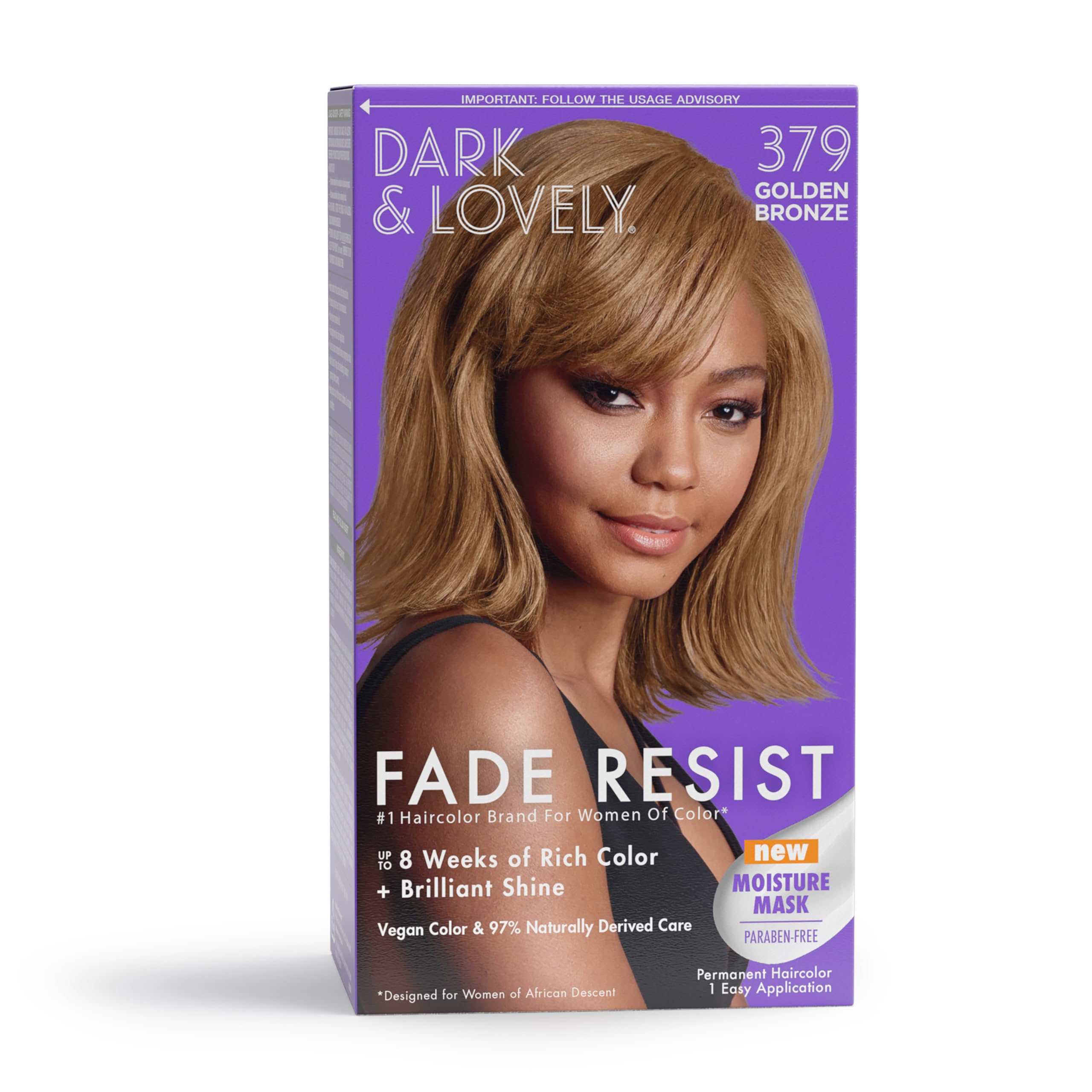 Foto 2 pulgar | Color De Cabello Softsheen-carson Dark And Lovely Golden Bronze - Venta Internacional.