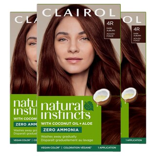 Foto 1 | Tinte Para El Cabello Clairol Natural Instincts Demi-permanent 4r Auburn - Venta Internacional.