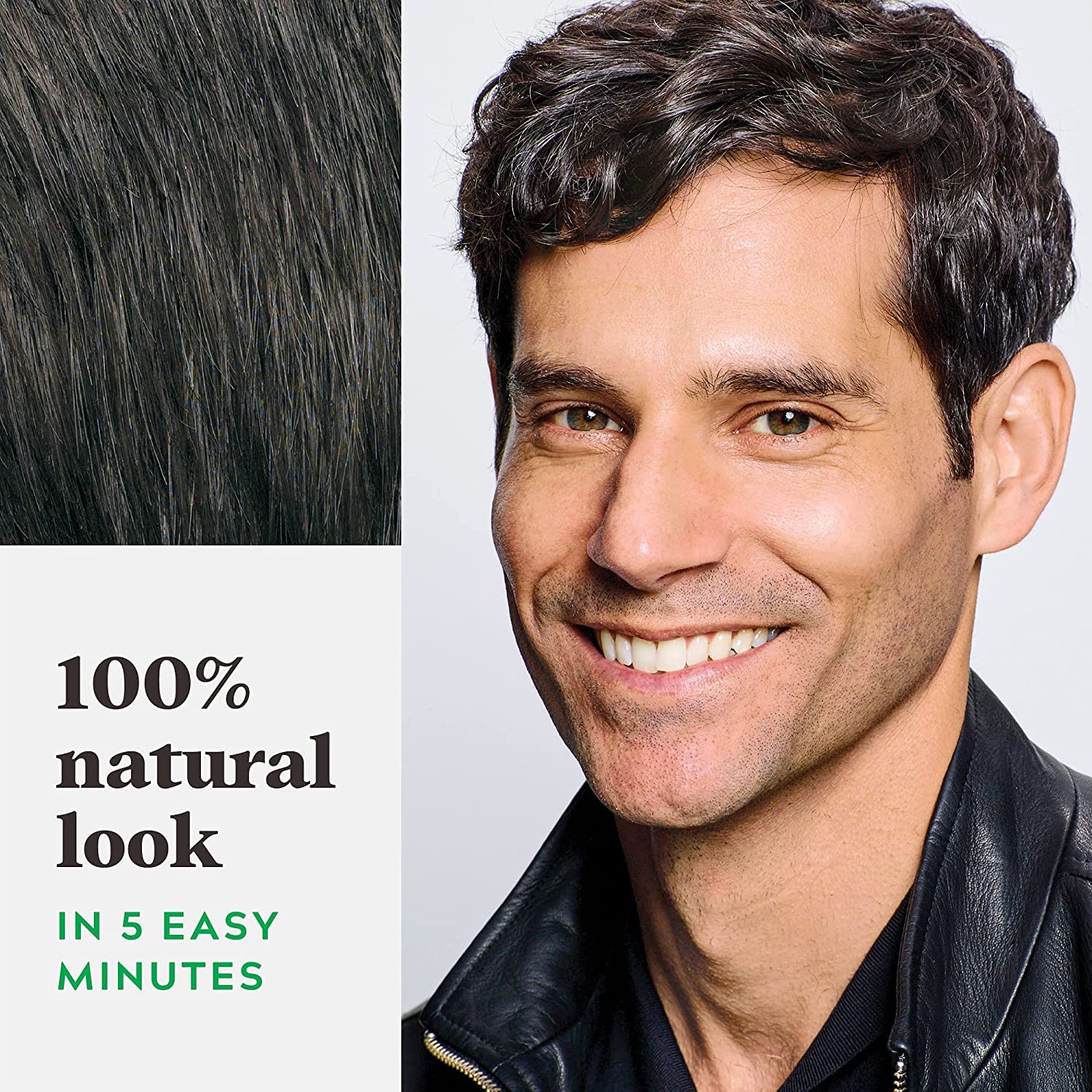 Foto 5 pulgar | Champú Para Teñir El Cabello Solo Para Hombres, Color Marrón Oscuro Oscuro, H-46 X3 - Venta Internacional.