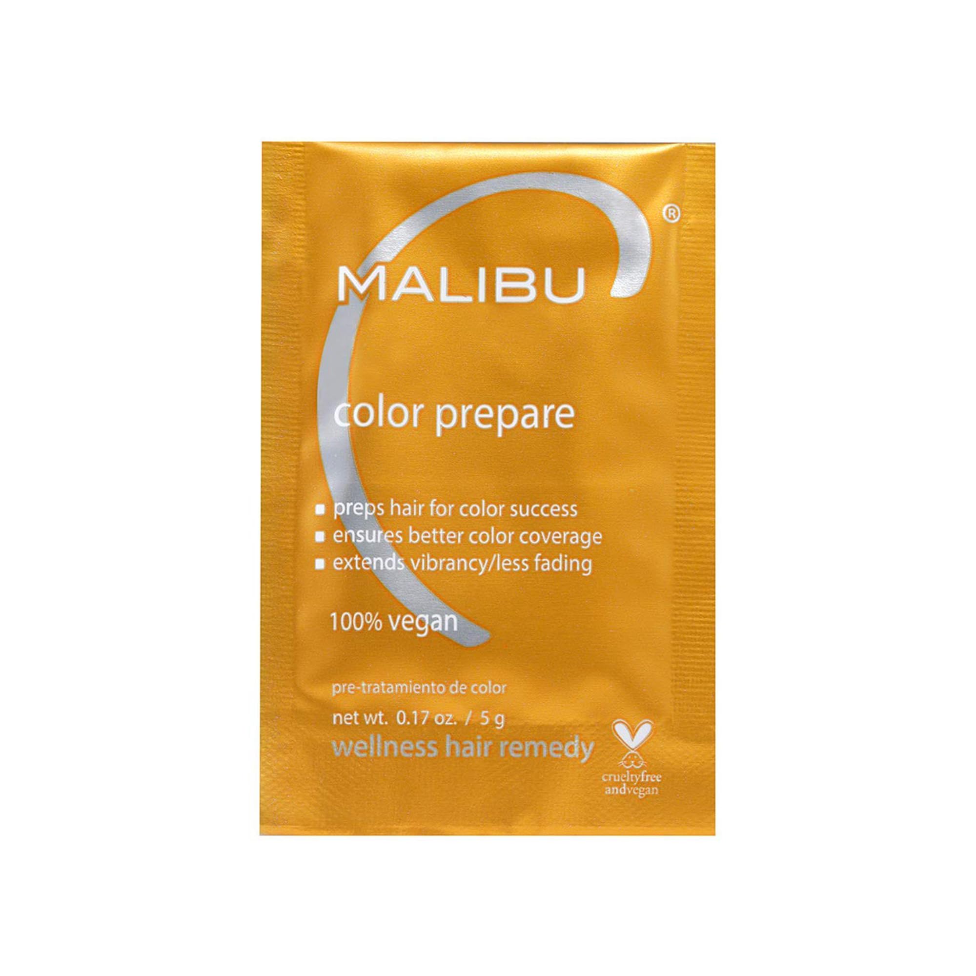 Remedio Para El Cabello Malibu C Color Prepare Wellness (1 Paquete) - Venta Internacional.