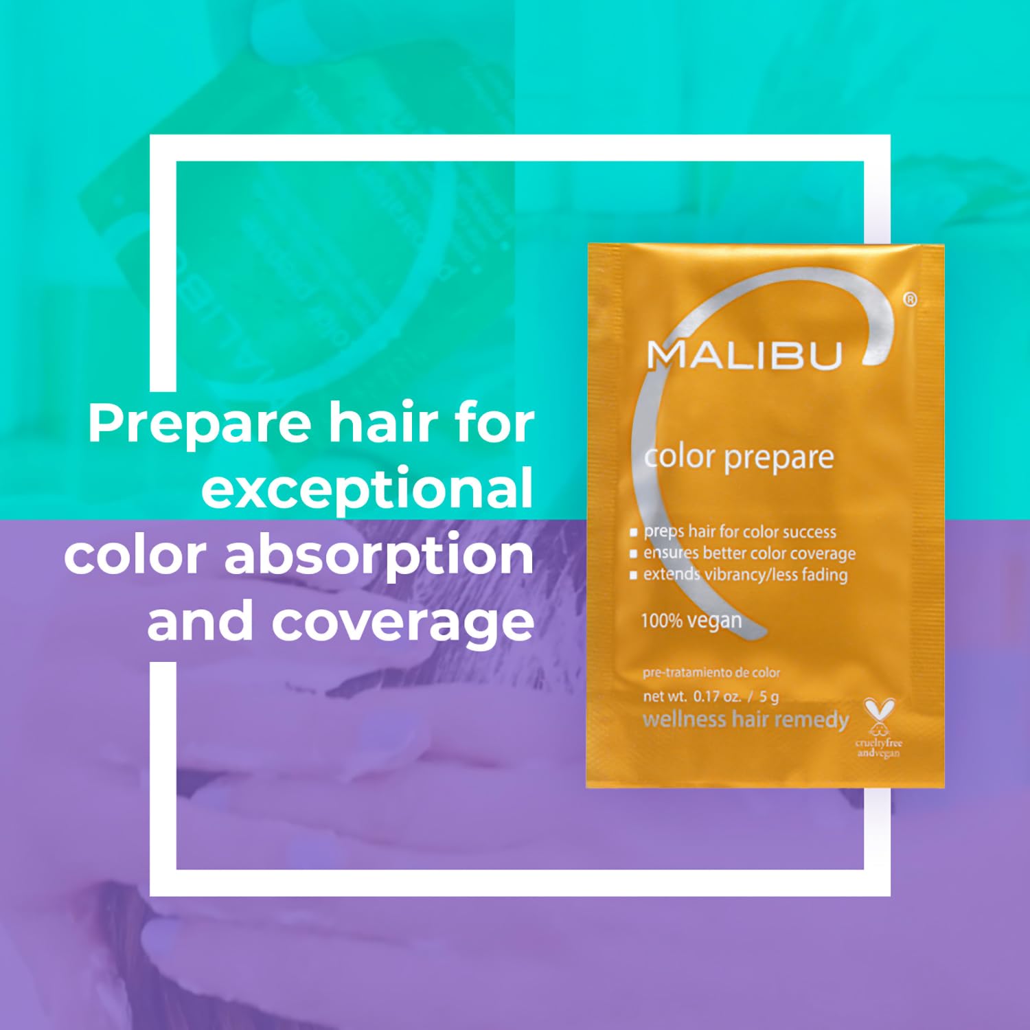 Foto 5 pulgar | Remedio Para El Cabello Malibu C Color Prepare Wellness (1 Paquete) - Venta Internacional.