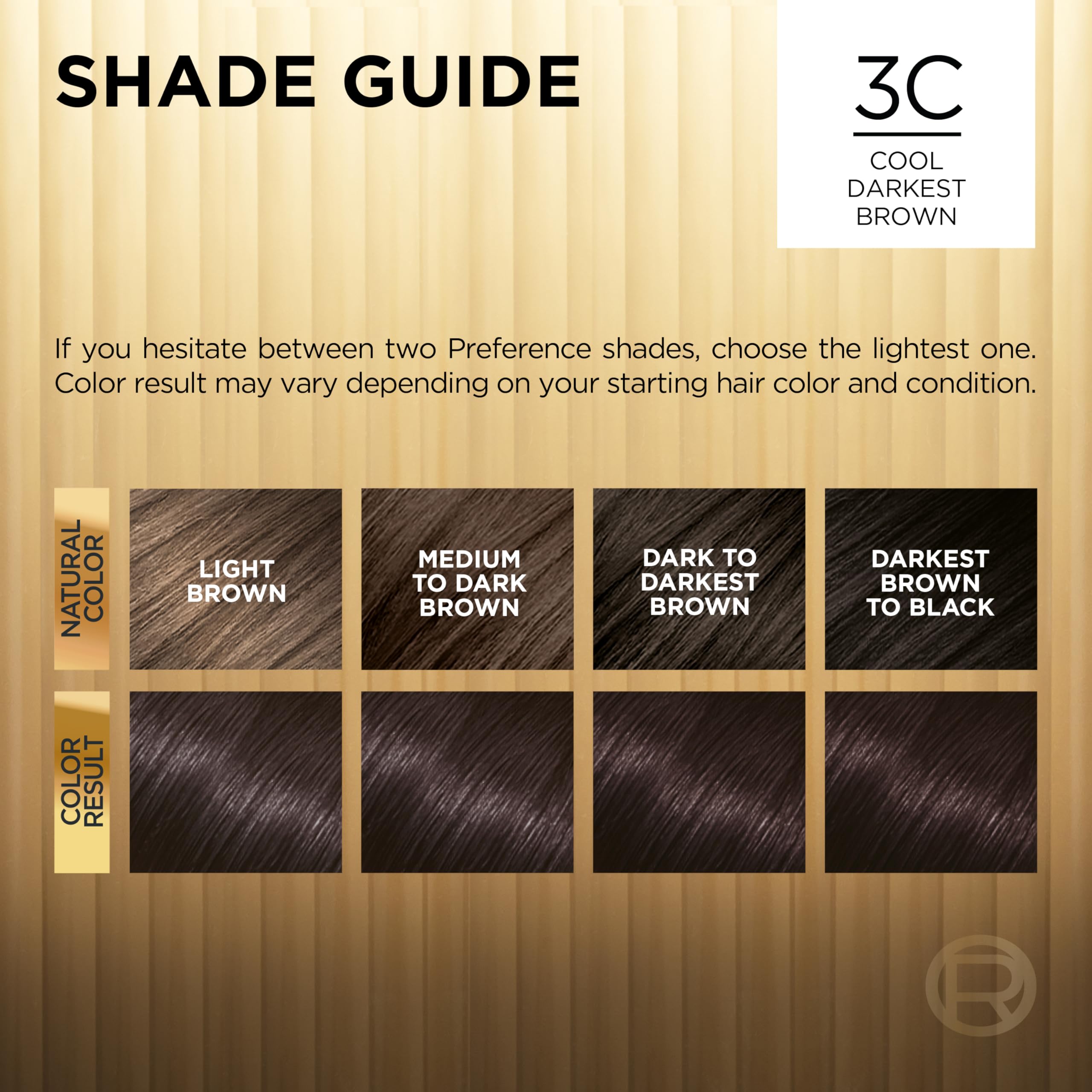 Foto 5 | Tinte Para El Cabello L'oreal Paris Superior Preference 3c Cool Darkest Brown - Venta Internacional.