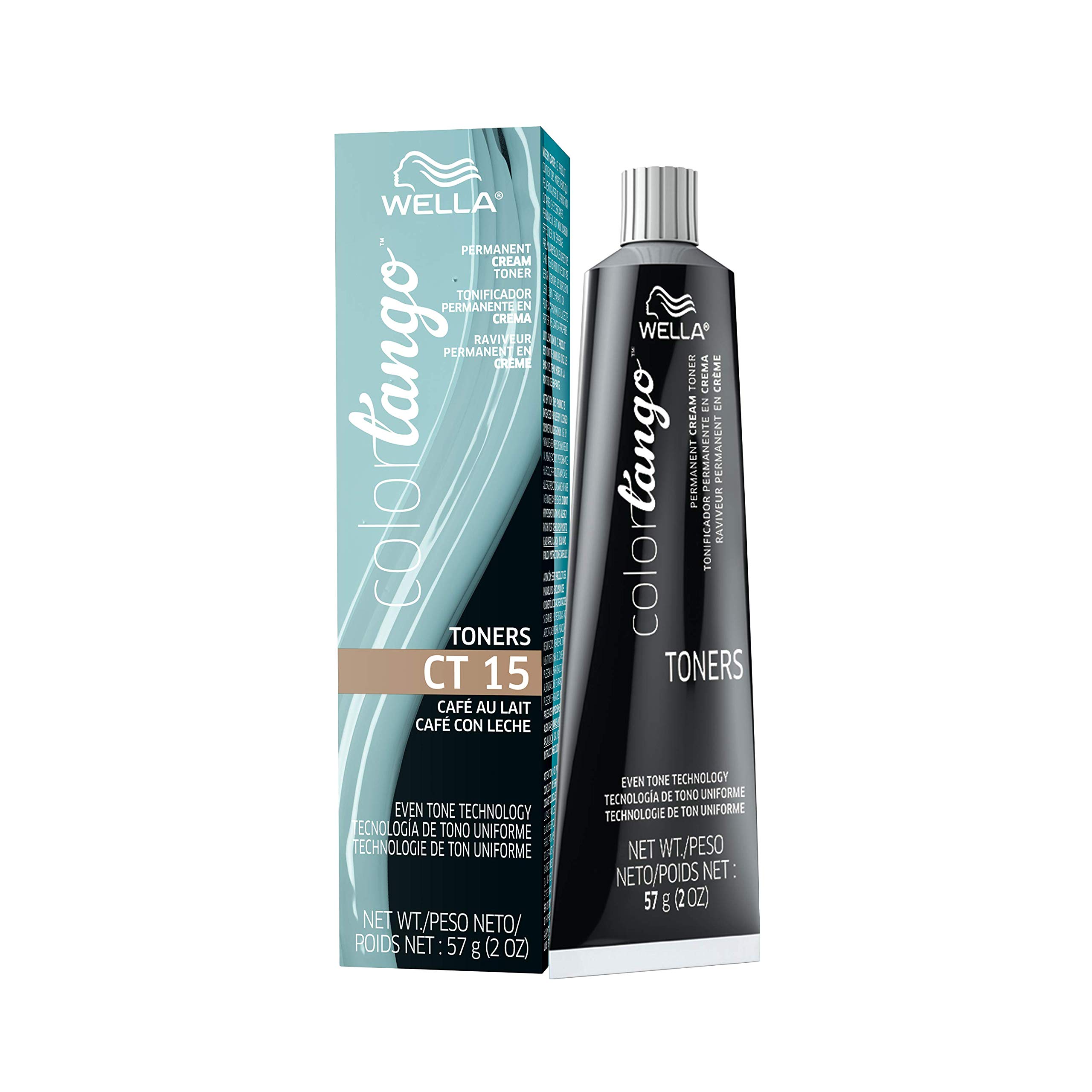 Tonificador Capilar Wella Color Tango Café Au Lait Sustancia Astringente - Venta Internacional.
