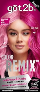 Foto 1 | Tinte De Pelo Got2b Color Remix Semipermanente 093 Shocking Pink - Venta Internacional.