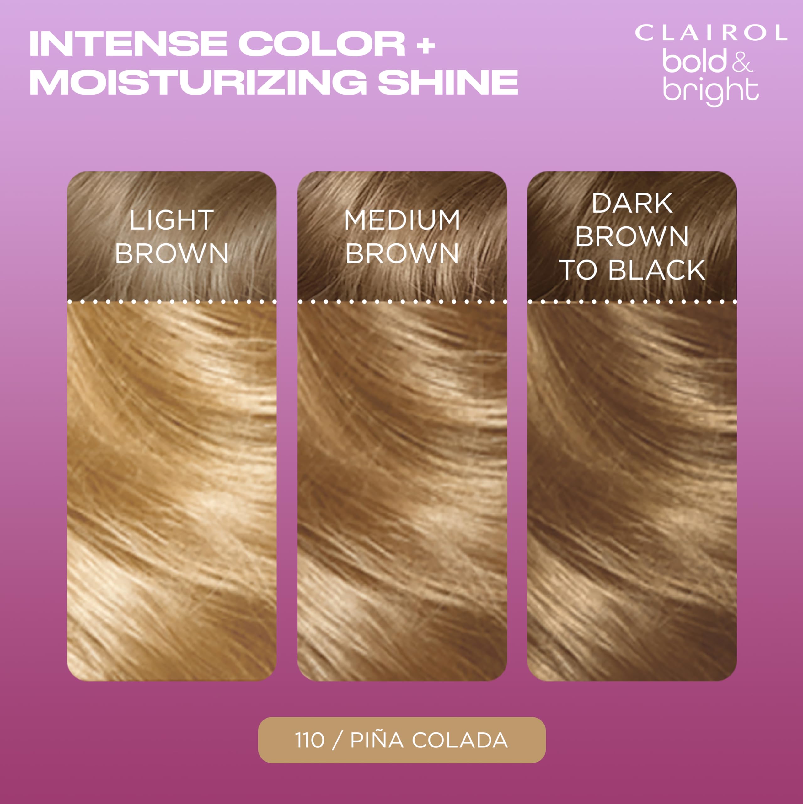 Foto 4 pulgar | Tinte Para El Cabello Clairol Bold & Bright Permanent 110 Piña Colada - Venta Internacional.