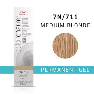 Foto 2 | Gel De Color Rubio Medio Wella Color Charm 7n - Venta Internacional.